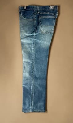 Arizona Jeans Boys 16 Original Regular Blue Denim Medium Wash Adjustable Waist - Thumbnail 2