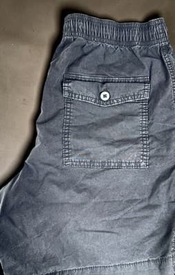 American Eagle Black Athletic/Workout Shorts Drawstring Mens Size Small - Thumbnail 3