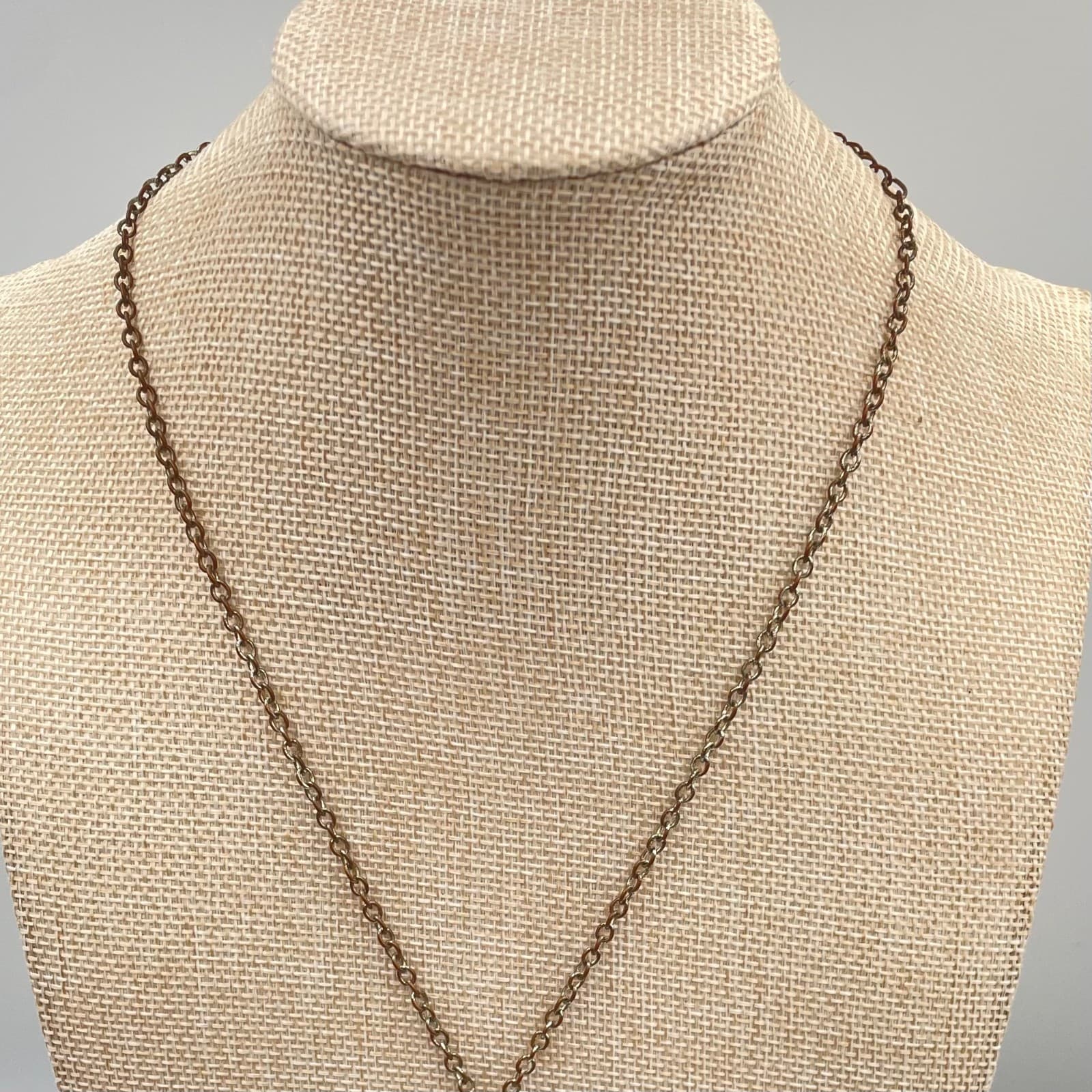 Vtg Boho Multi-Color Seed Bead Circle Fringe Tassel Necklace Silver Tone Chain - Thumbnail 2