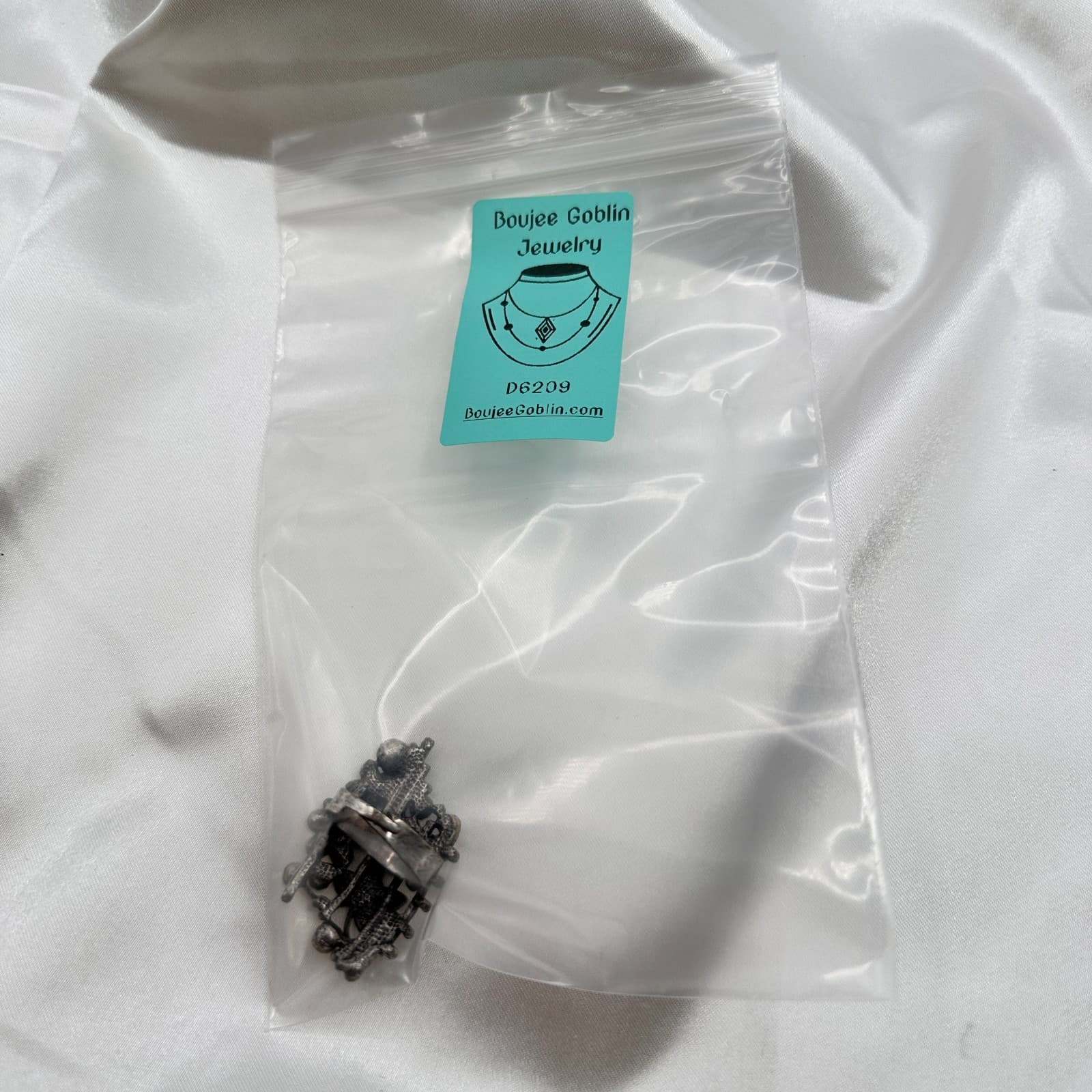 Vintage Y2K Silver Tone Yellow Enamel Butterfly Floral Statement Ring Rhinestone - Thumbnail 11