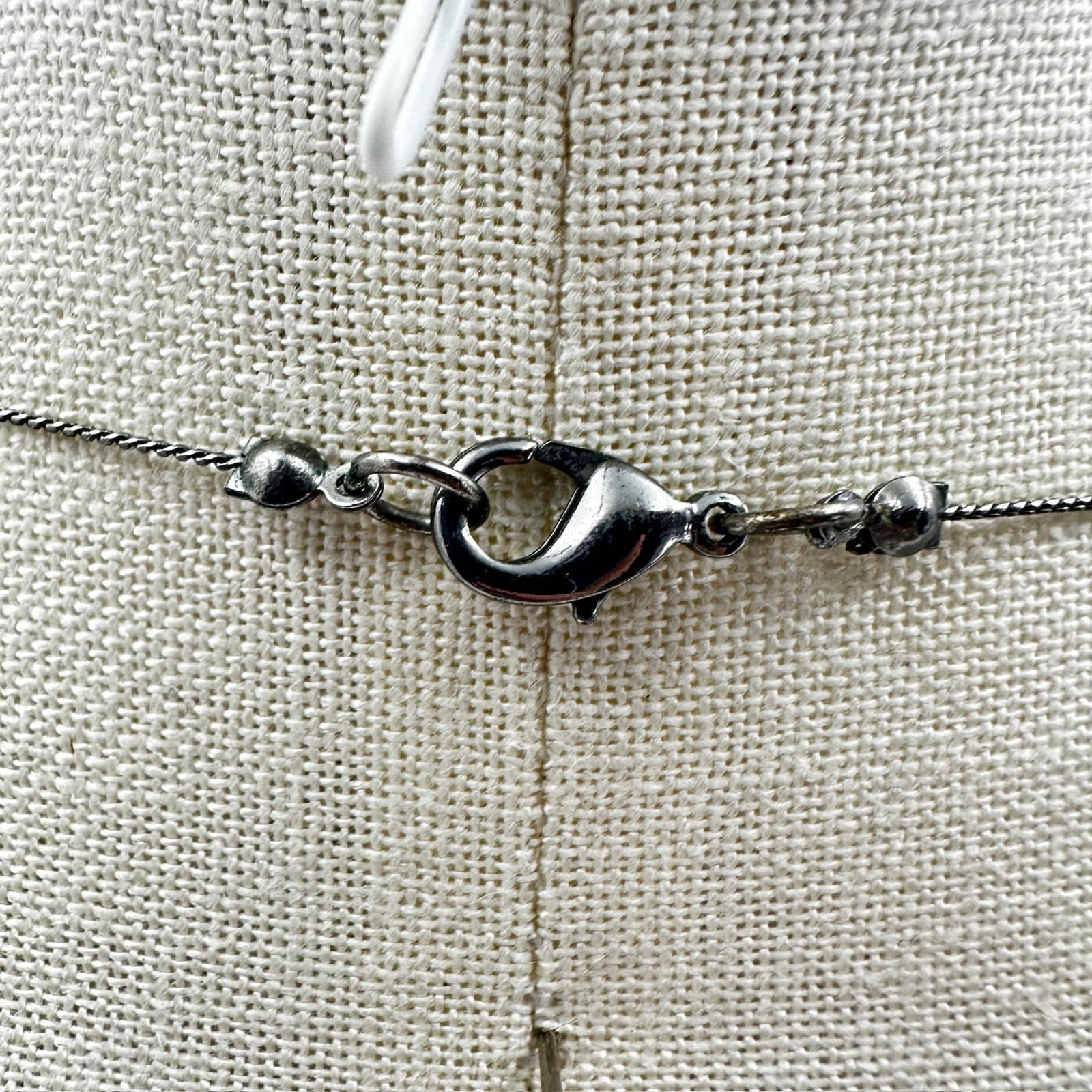 Vintage Contemporary Silver-Tone Chain Whimsigoth Agate Beaded Statement - Thumbnail 7