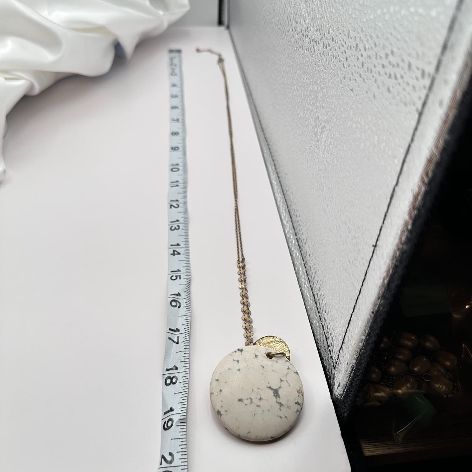 Vintage 90s Colorful Bracelet Necklaces Rectangular Bead Statement Cuff Jewelry - Thumbnail 9