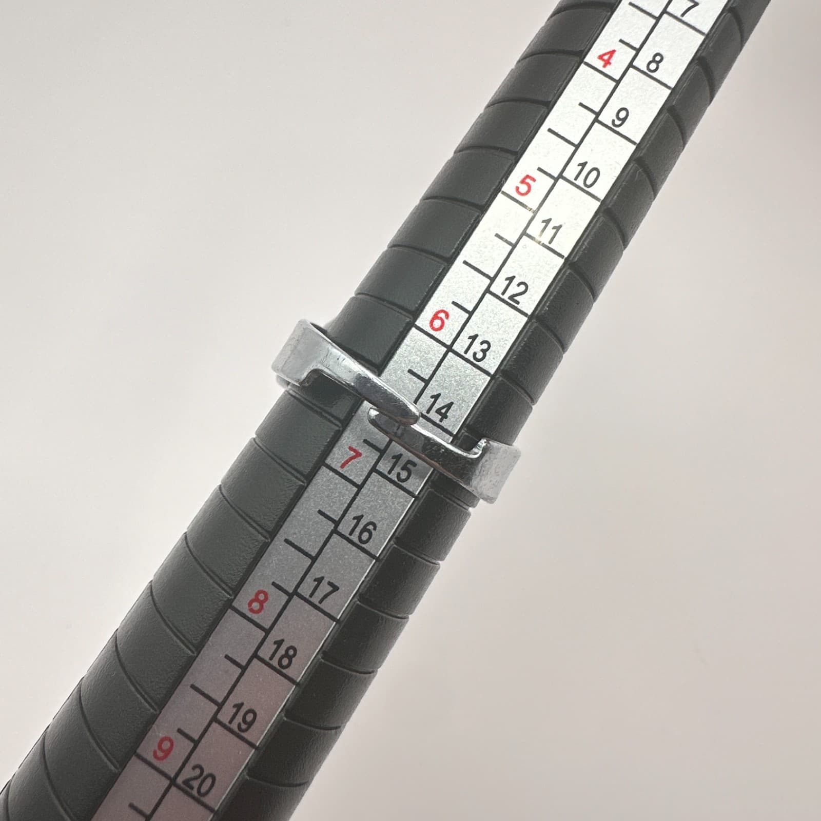 Vintage Y2K Silver Tone Natural Stone Teardrop Ring Statement Women's Jewelry - Thumbnail 7