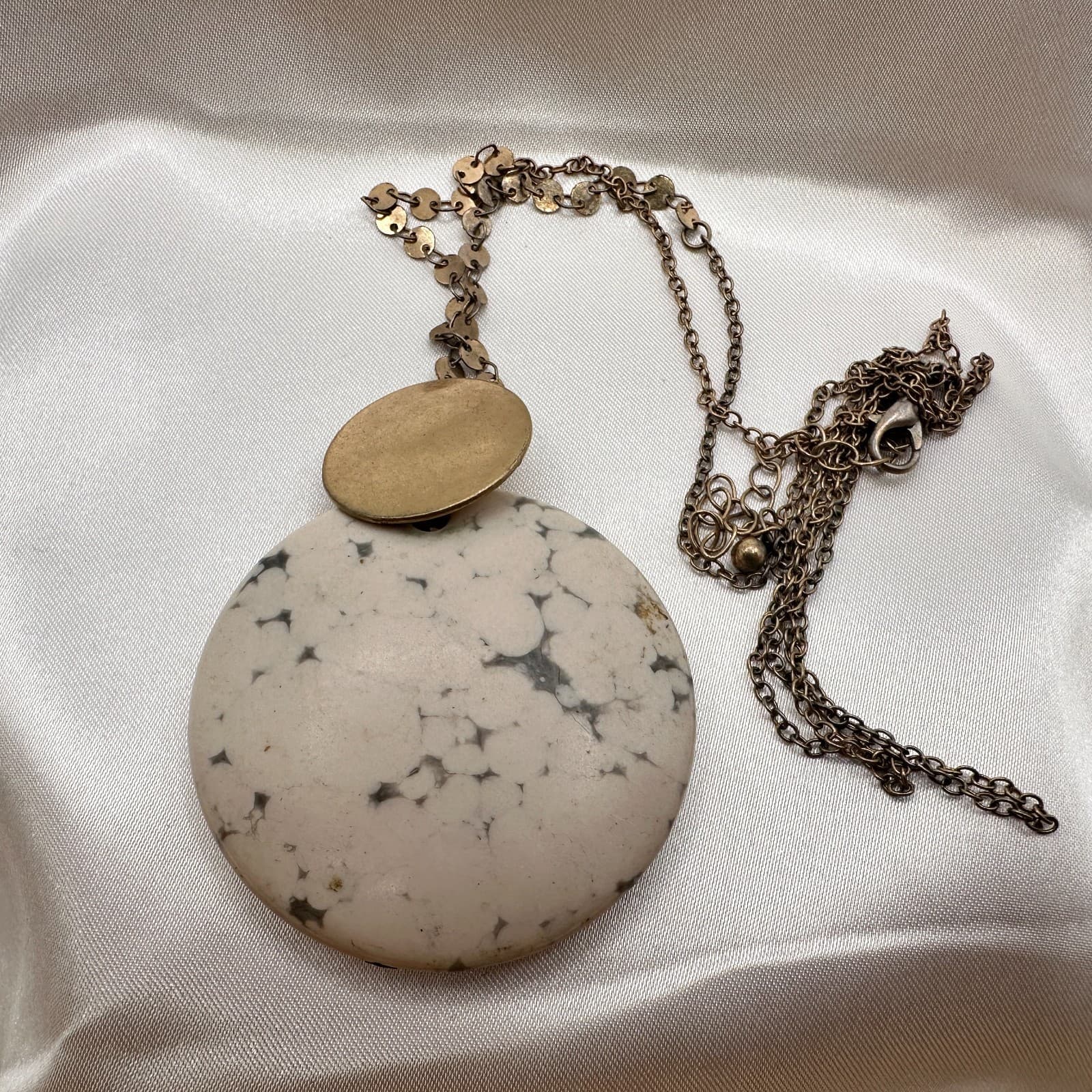 Vintage 90s Colorful Bracelet Necklaces Rectangular Bead Statement Cuff Jewelry - Thumbnail 5