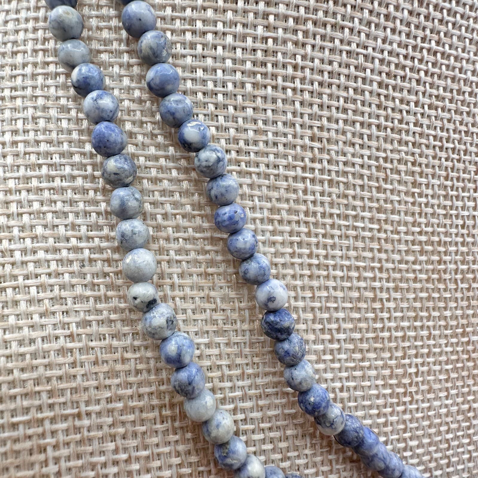 Vintage Y2K Multi Strand Beaded Boho Statement Necklace Women's Classic Jewelry - Thumbnail 3