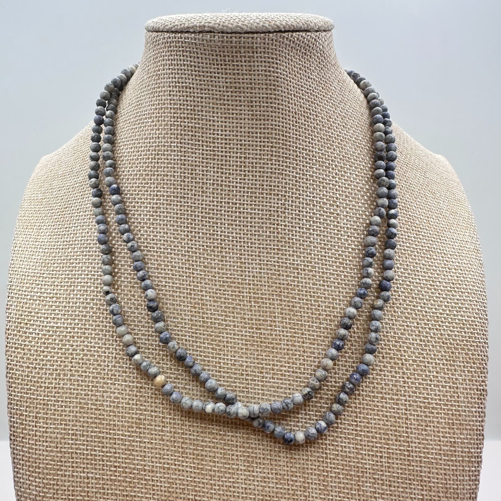 Vintage Y2K Multi Strand Beaded Boho Statement Necklace Women's Classic Jewelry - Thumbnail 7