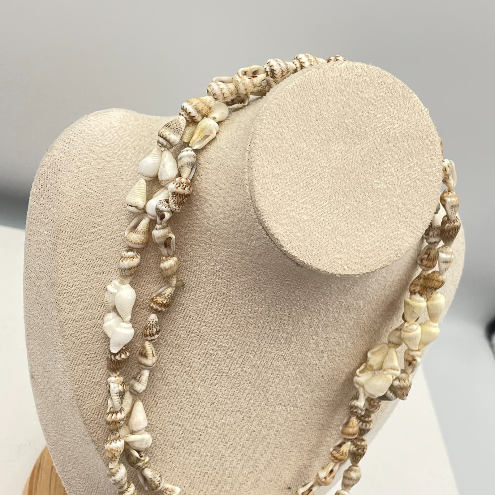 Vintage 90s Puka Shell Necklace Boho Beach Classic Fashion Women's Jewelry - Thumbnail 6