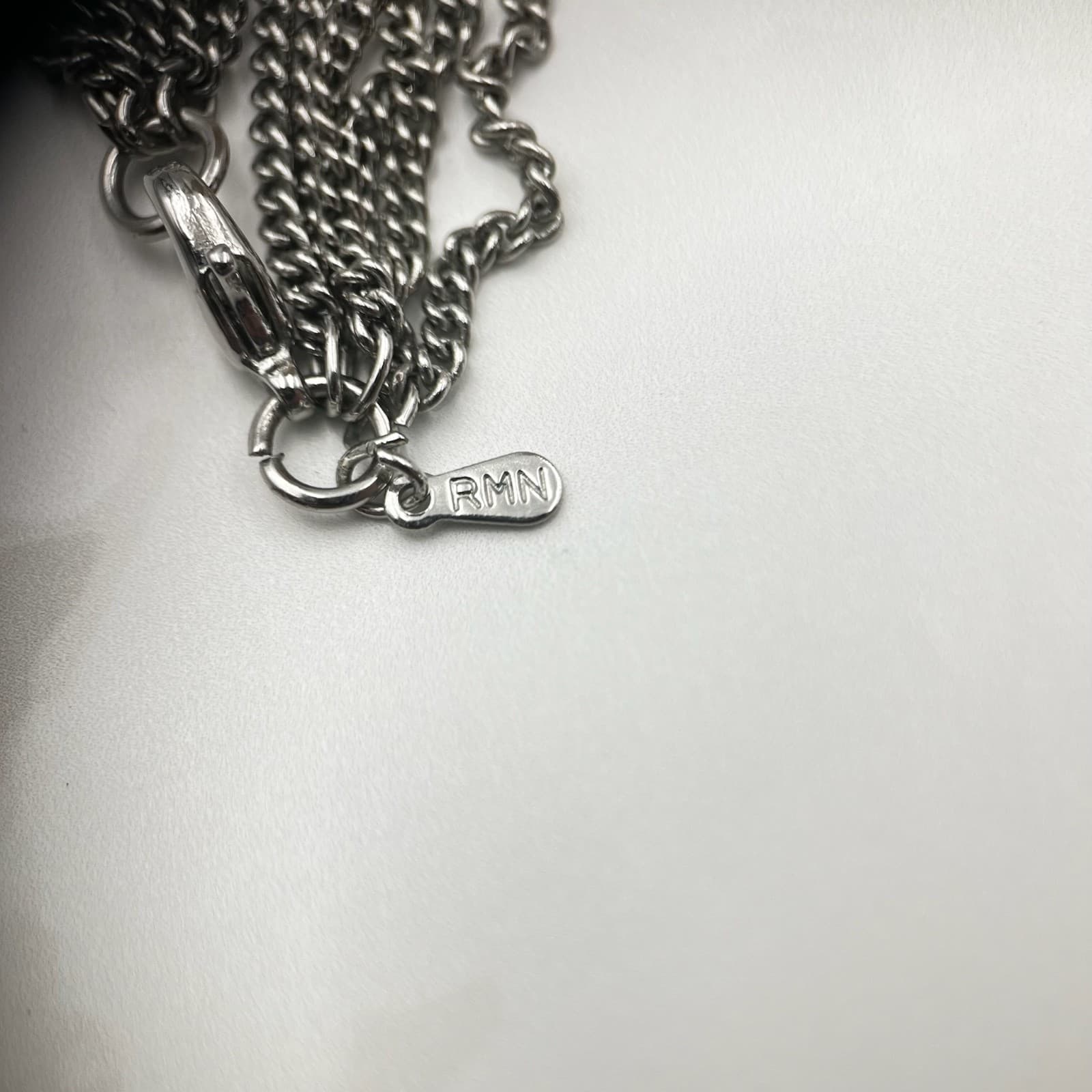 Vintage Roman (RMN) Multi-Strand Pink & Plum Beaded Statement Necklace - Thumbnail 15