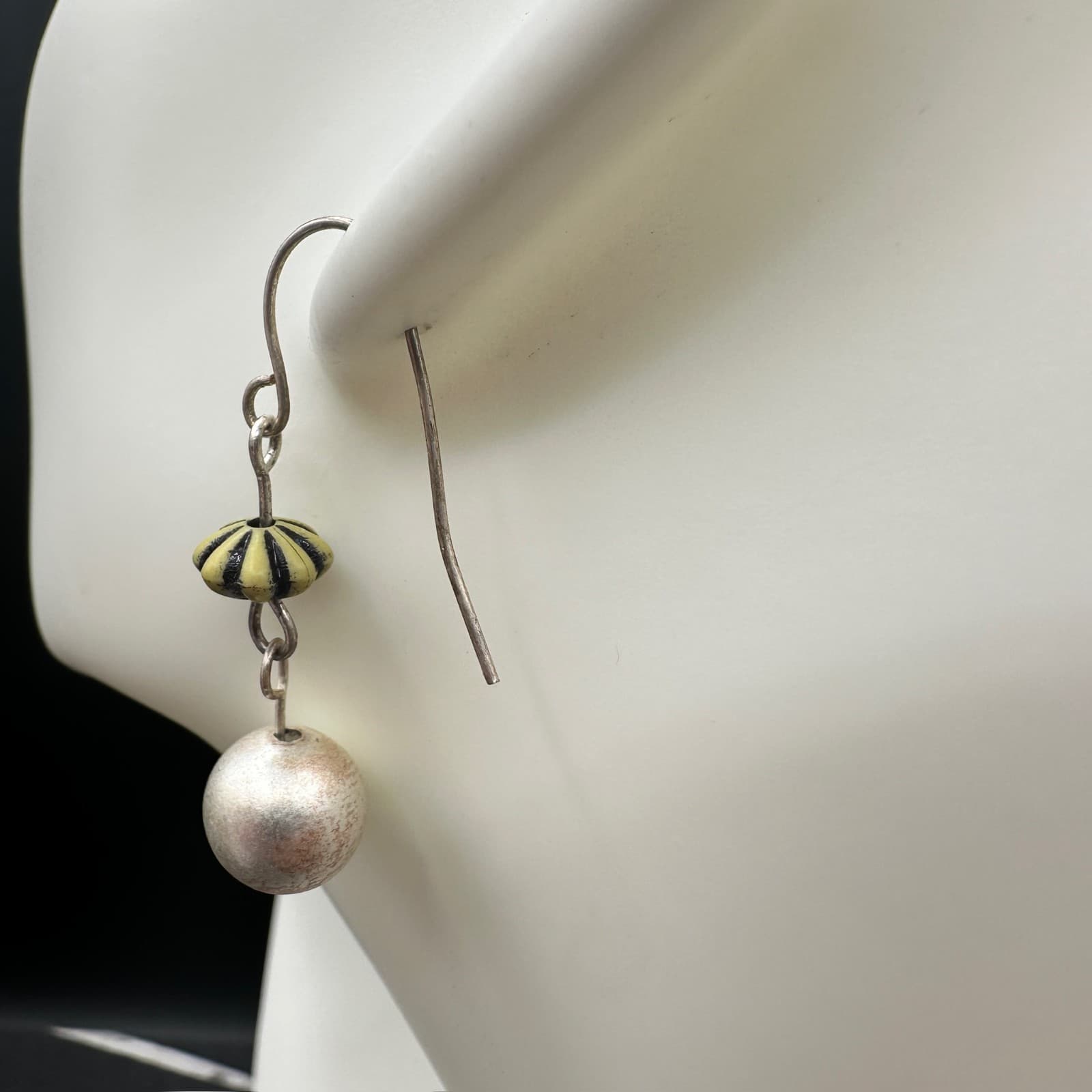 Vintage Multi-Strand Lobster Beaded Fashion Dangle Drop Earrings Necklace Set - Thumbnail 9