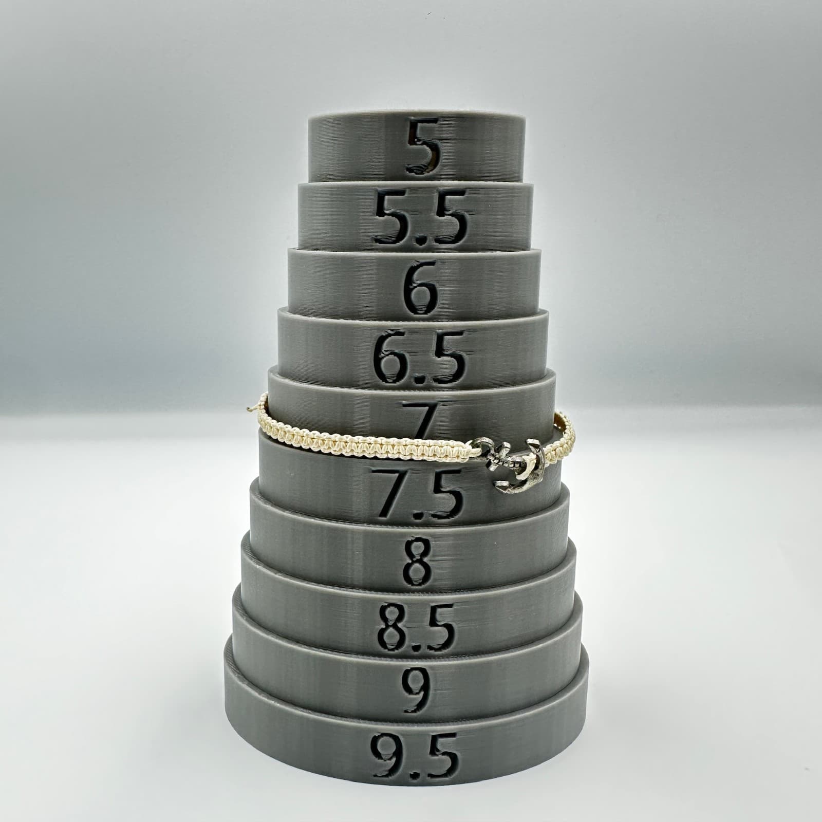 Unisex Nautical Rope Anchor Bracelet Beach Surfer Sailing Jewelry - Thumbnail 5