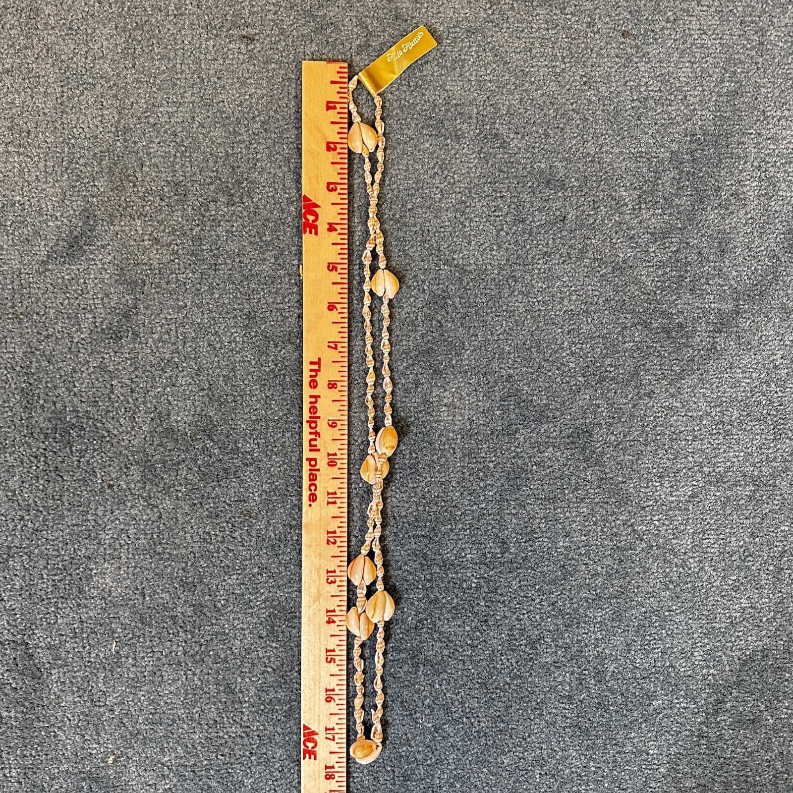 Vintage Hilo Hattie Puka Shell Necklace Beaded Hawaiian Beach Boho Lei Y2K 90s - Thumbnail 8