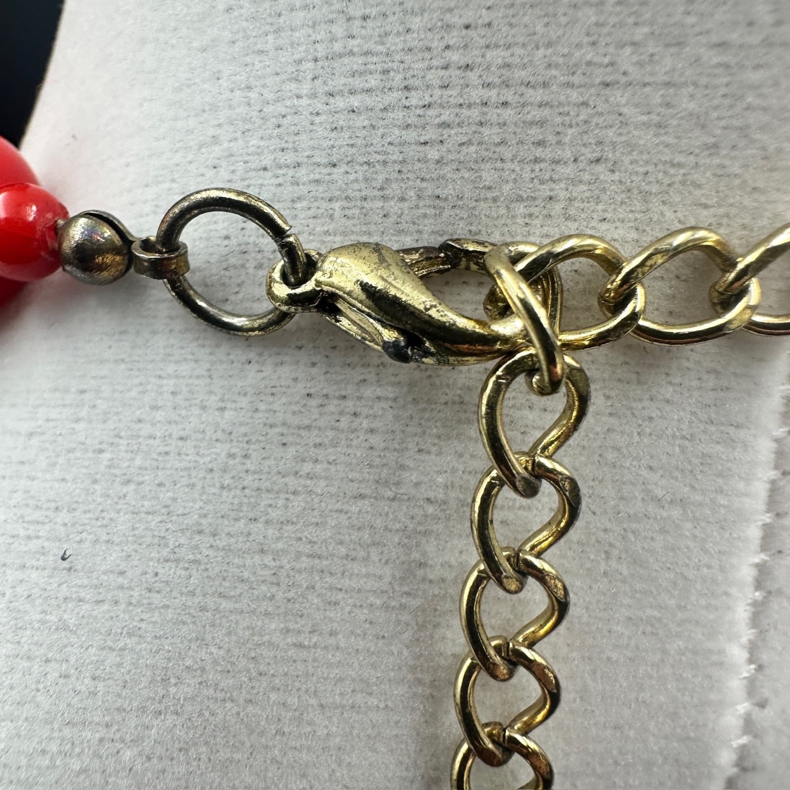 Vintage Cookie Lee Aztec Tribal Enamel Bib Collar Necklace Black White Boho Y2k - Thumbnail 9