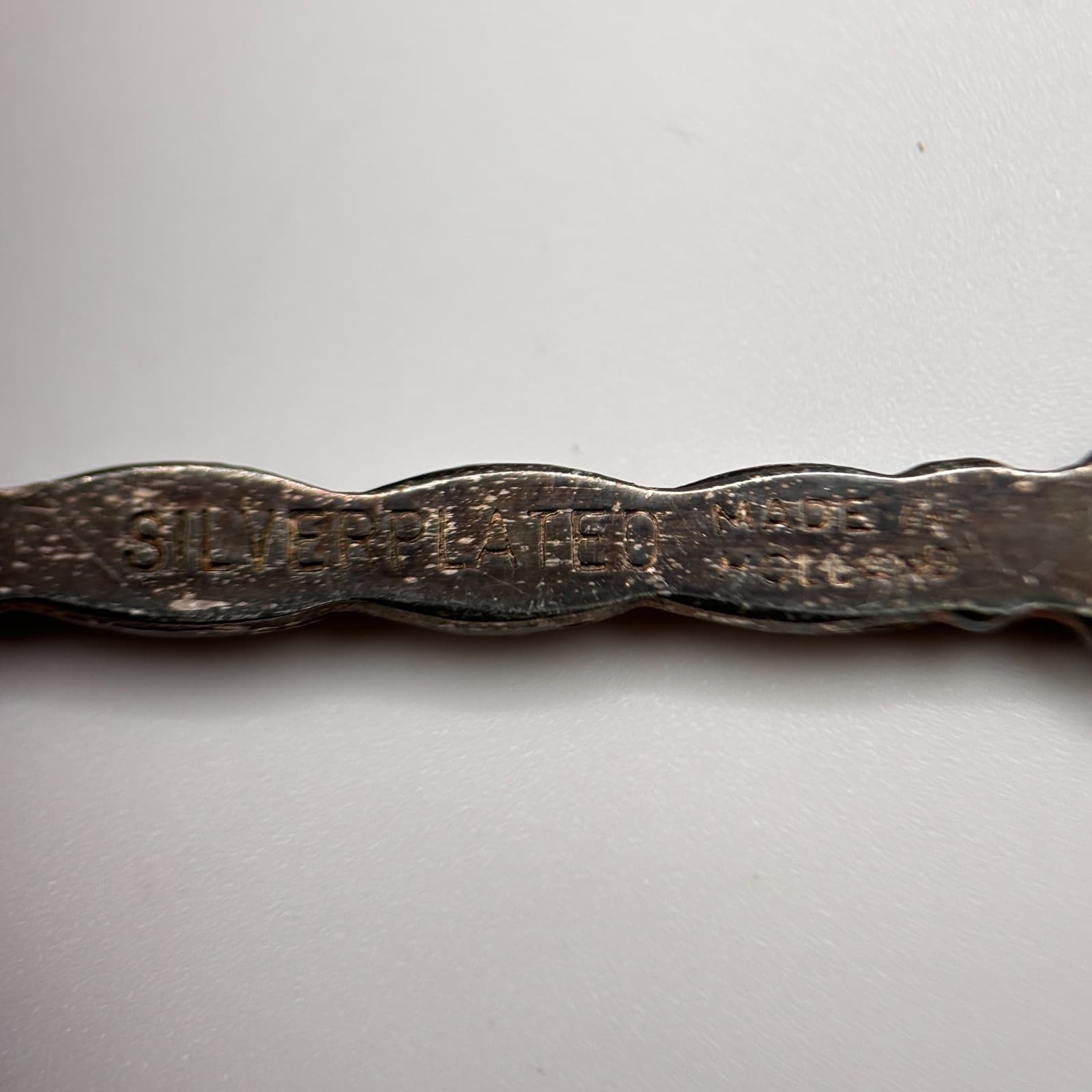 VTG 80s Mount St. Helens Souvenir Collector Spoon Volcano Eruption Silver Tone - Thumbnail 8