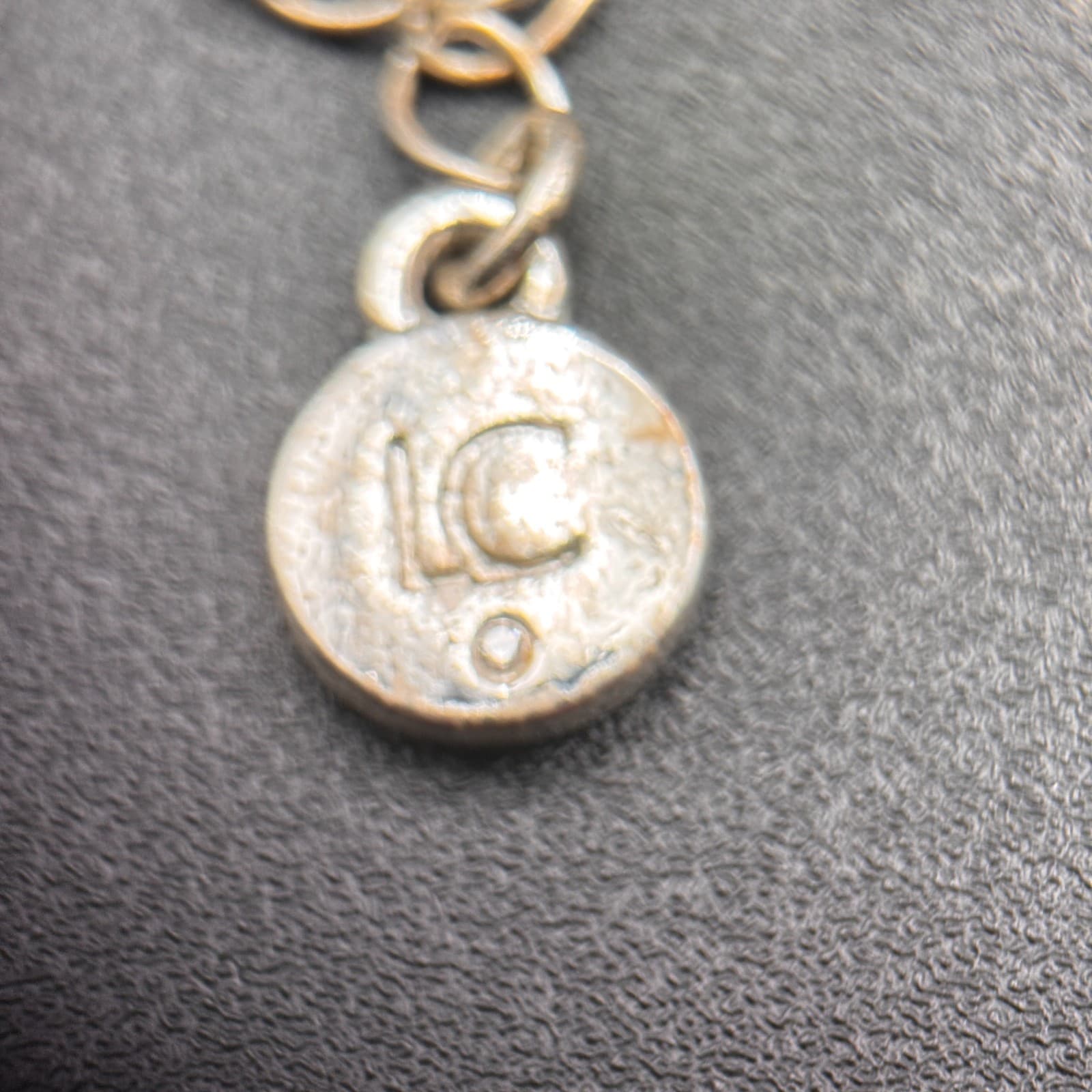 Silver Tone Oval Layered Pendant Necklace Women Black Modern Minimalist Chain - Thumbnail 8