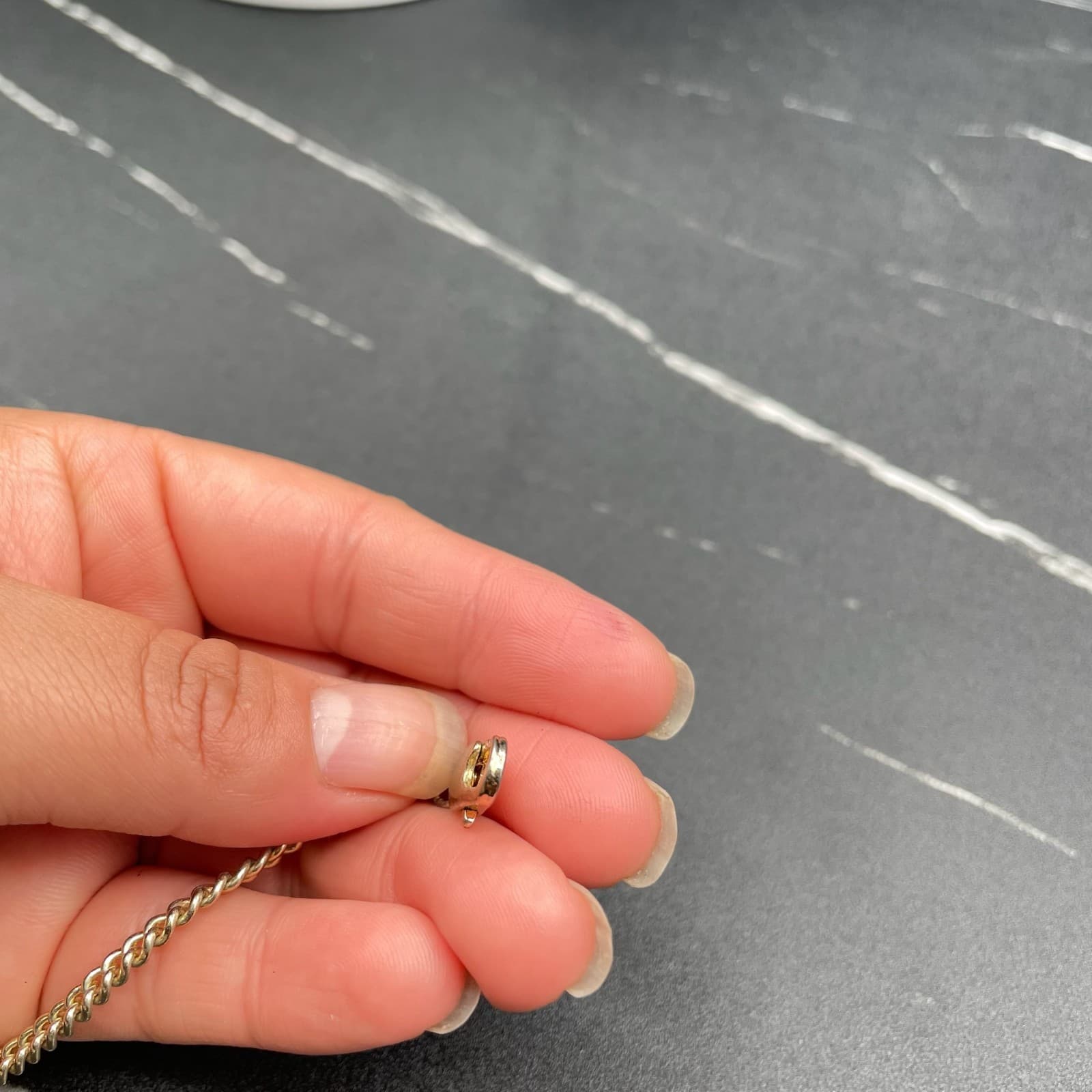 Vintage Kenneth Cole New York Gold-Tone Orange Gumball Beads Statement Necklace - Thumbnail 11