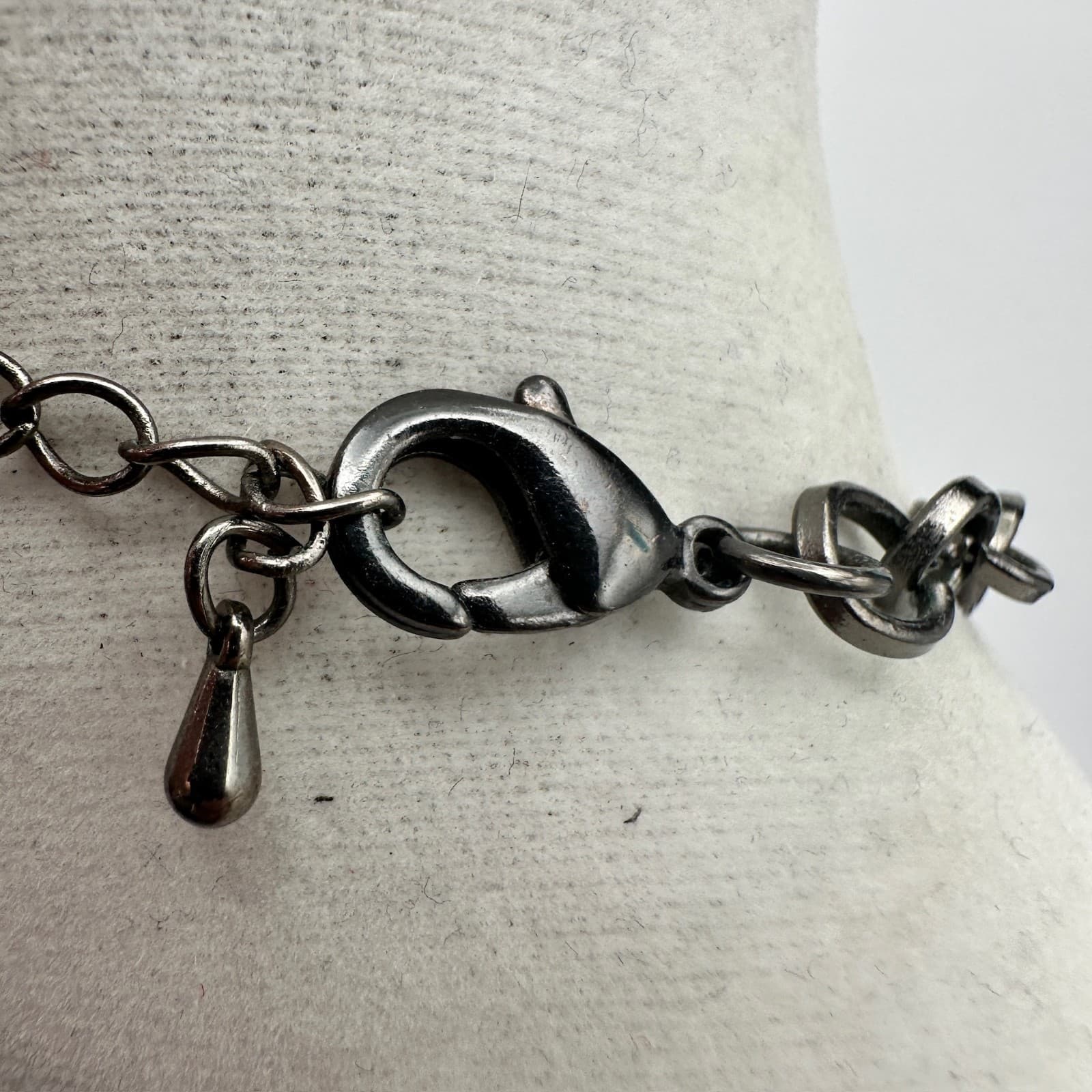 Vintage 90s Boho Statement Necklace Shell Abalone Large Medallion Womens jewelry - Thumbnail 6