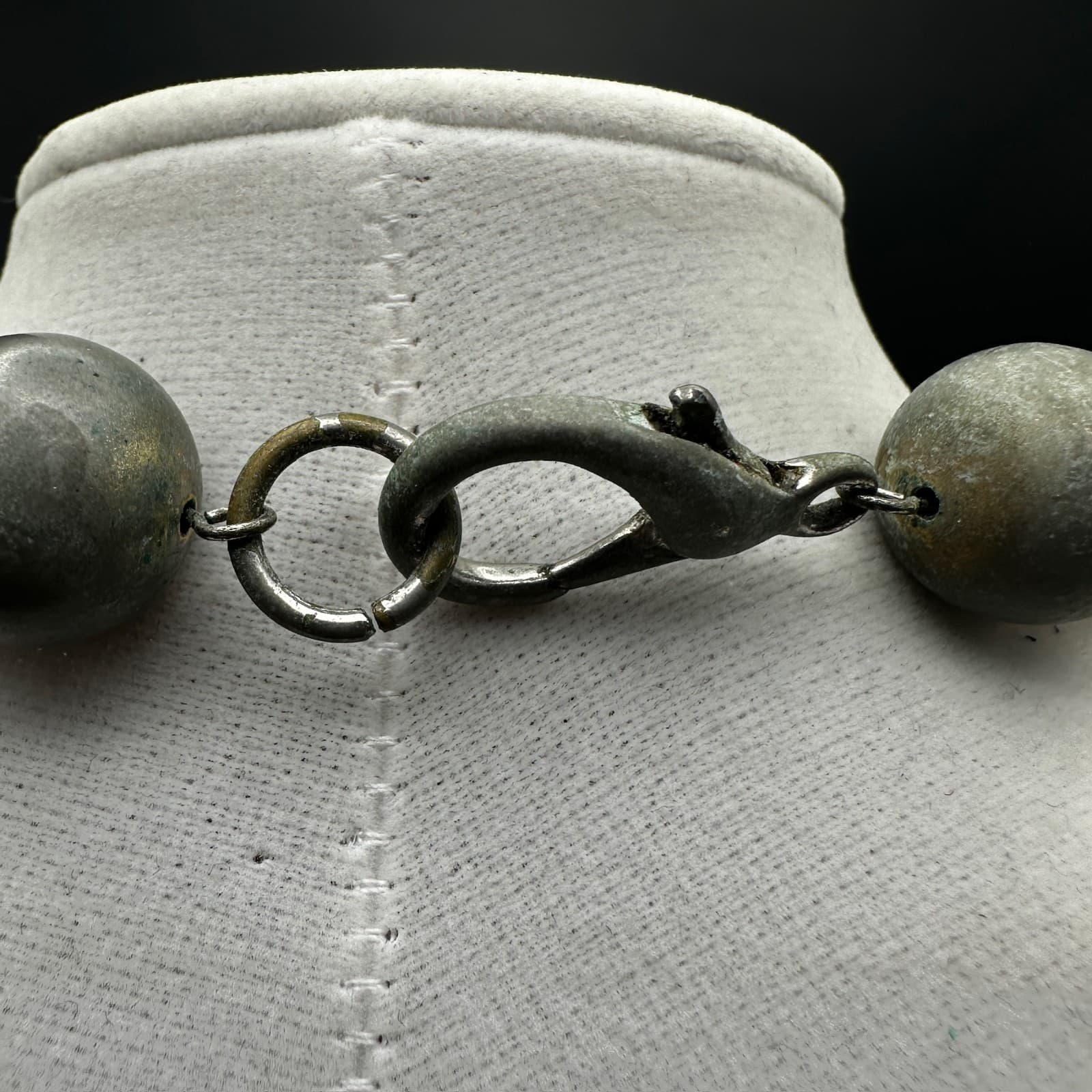 Vintage Strand Cream Faux Pearl Statement Necklace Classic Elegance 90s Jewelry - Thumbnail 6