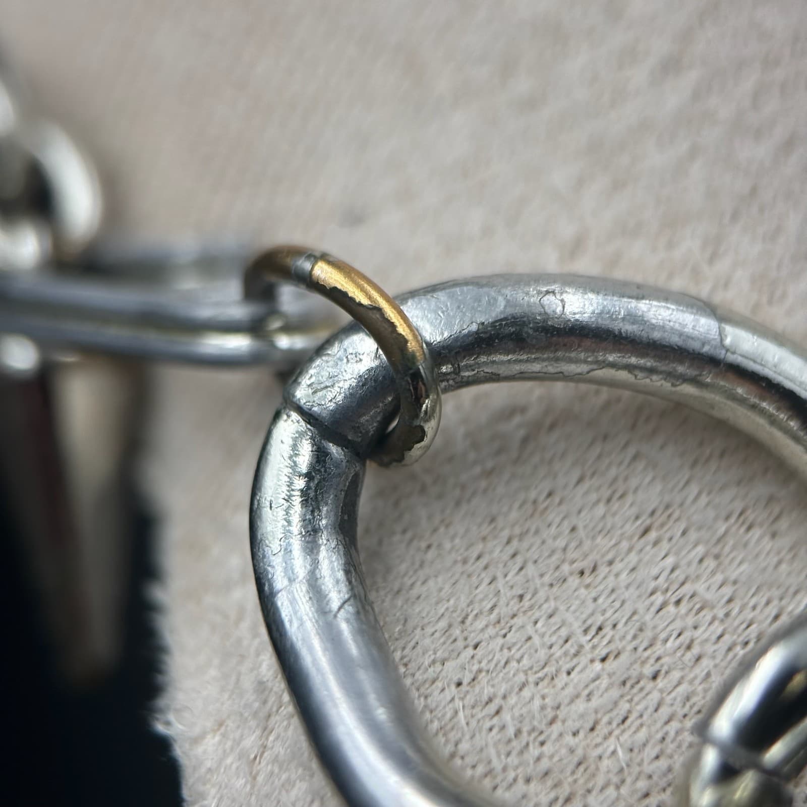 Vintage Silver-Tone Punk Edge Fashion Classic Retro Curb Link Chain Necklace - Thumbnail 5