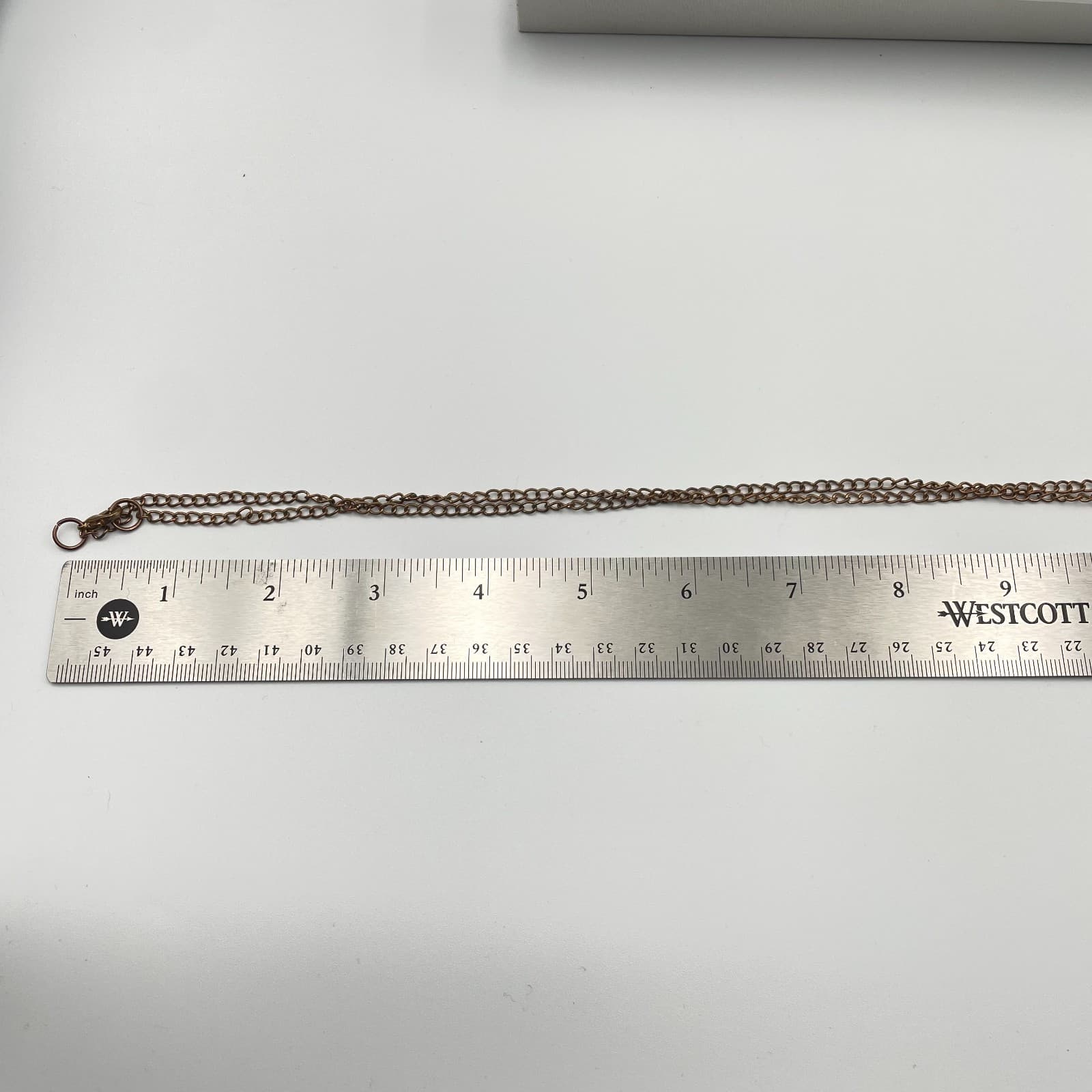 Vintage 90s Y2K Bronze Tone Glass Bead Tassel Pendant Necklace Boho Jewelry - Thumbnail 6