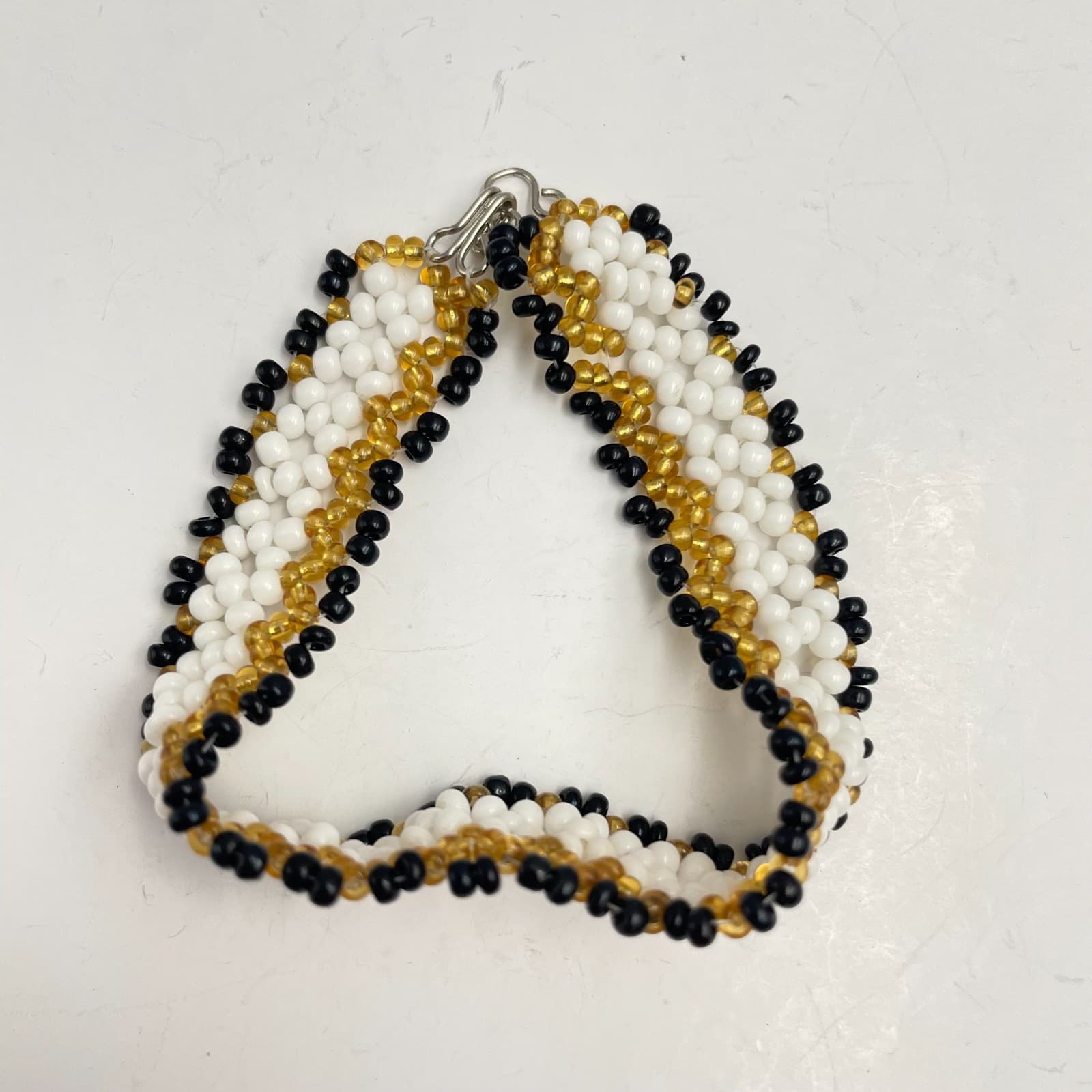 Vintage Y2K Seed Beaded Hand Bracelet Boho Women's Classic Fashion Jewelry - Image 1