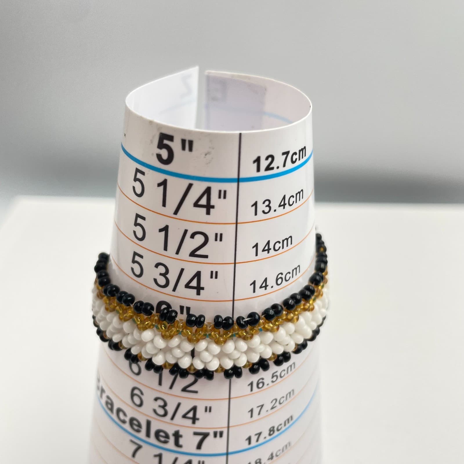 Vintage Y2K Seed Beaded Hand Bracelet Boho Women's Classic Fashion Jewelry - Thumbnail 7