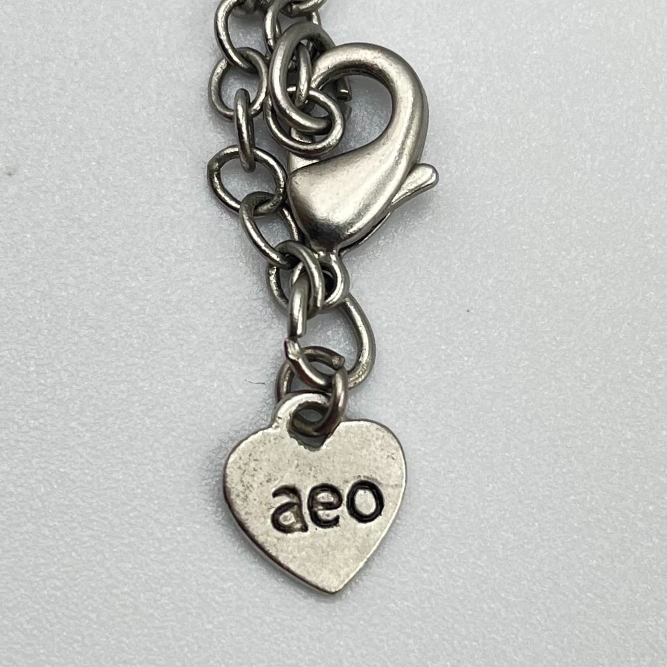 Vtg American Eagle Outfitters Silver Filigree Medallion Long Pendant Necklace - Thumbnail 7