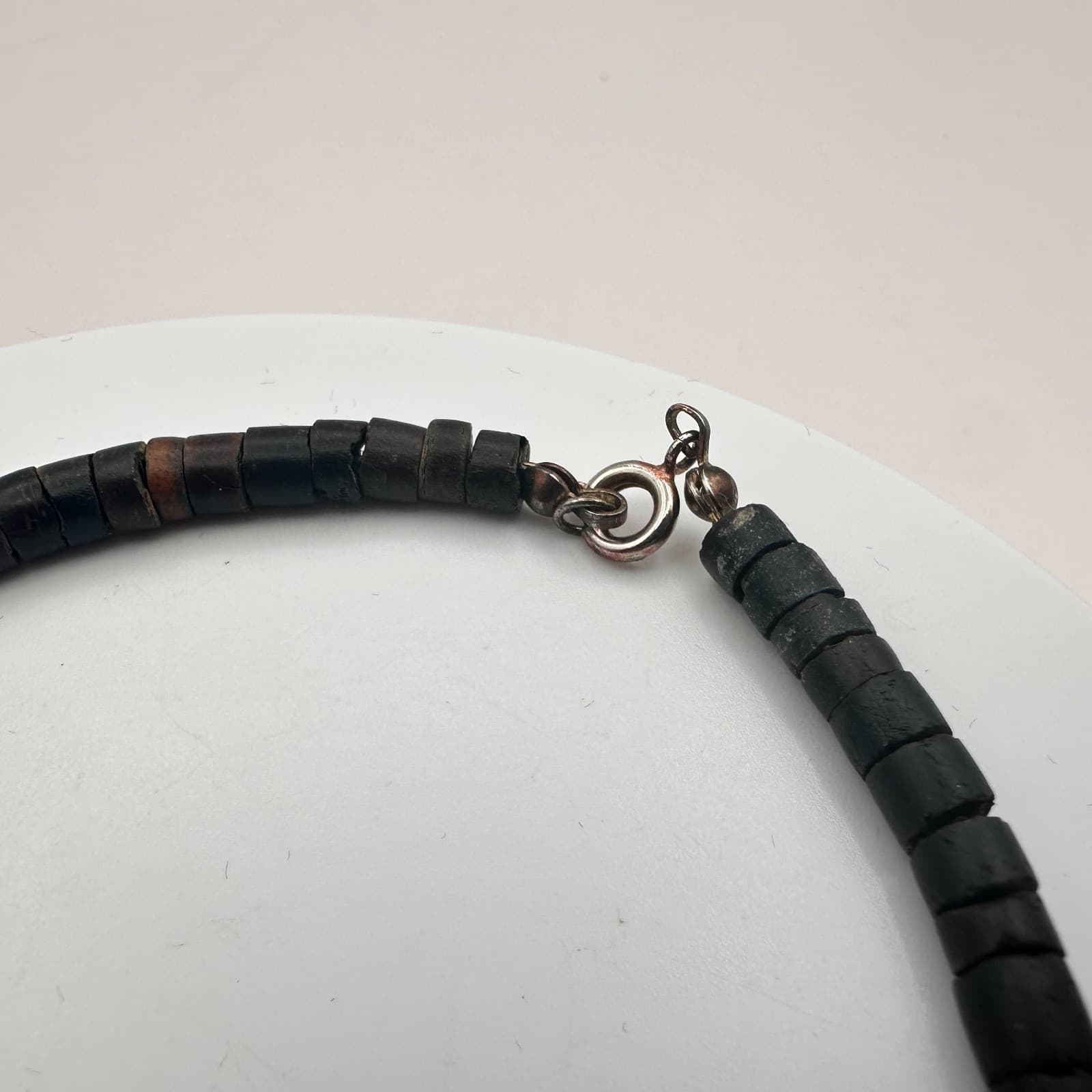 Vintage 90s Heishi Beaded Bracelet Boho Women's Classic Fashion Jewelry - Thumbnail 6