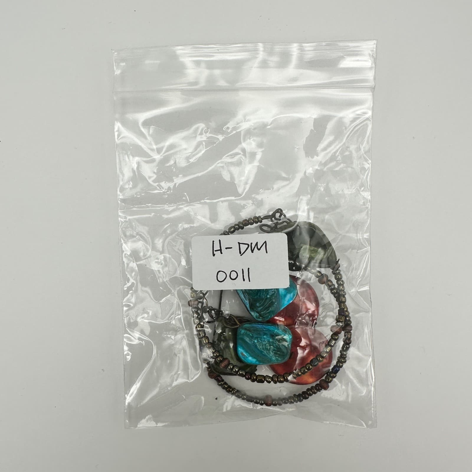 Vintage 80s Round Crystal Multi Stone Hook Earrings Silver Tone Women's Jewelry - Thumbnail 7