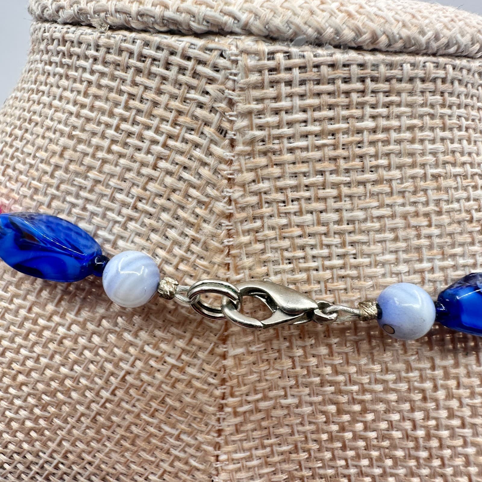 Vintage Y2K Beaded Statement Necklace Boho Women's Classic Fashion Jewelry - Thumbnail 9