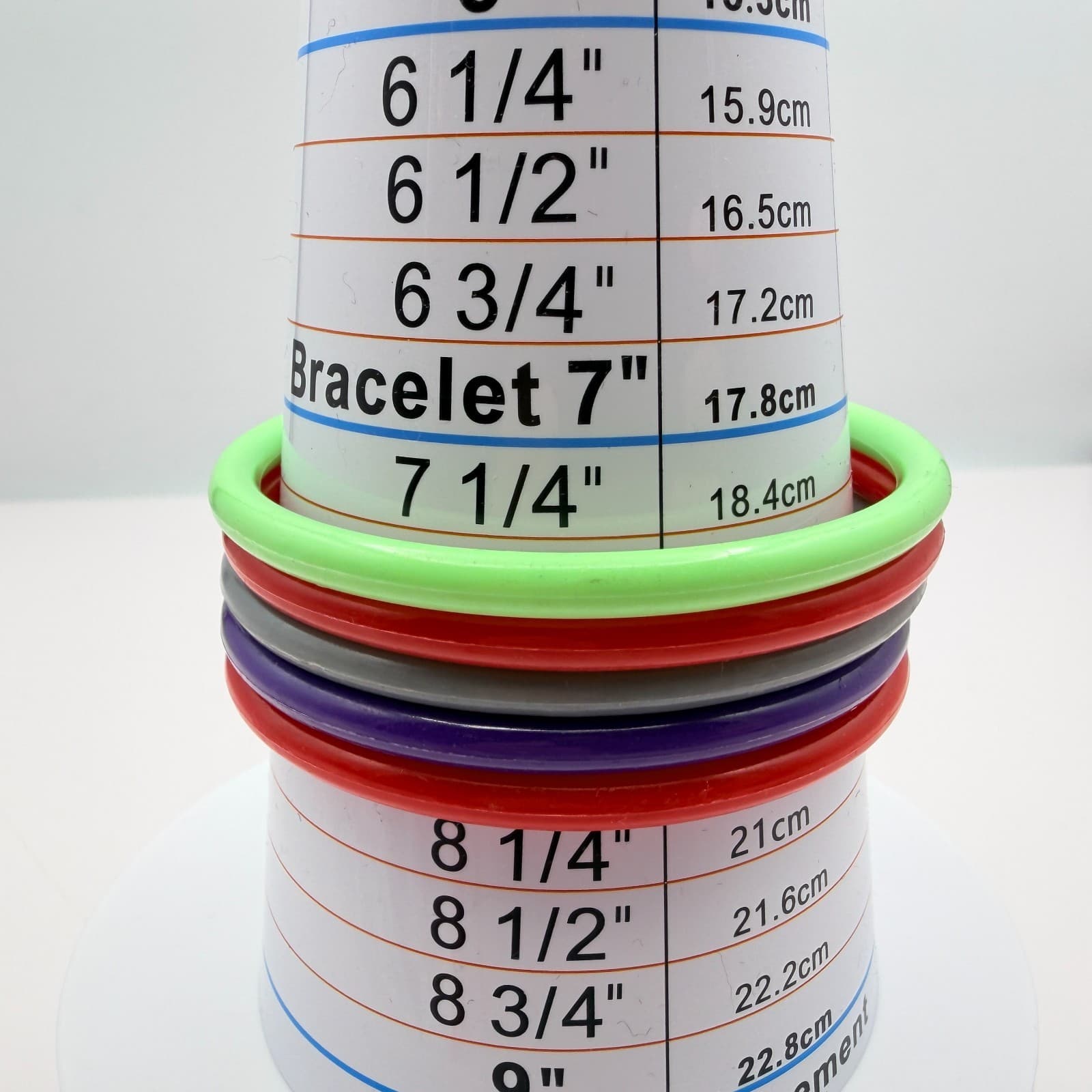 Vintage Y2K Plastic Acrylic Bangles Set Boho Women's Classic Fashion Jewelry - Thumbnail 9