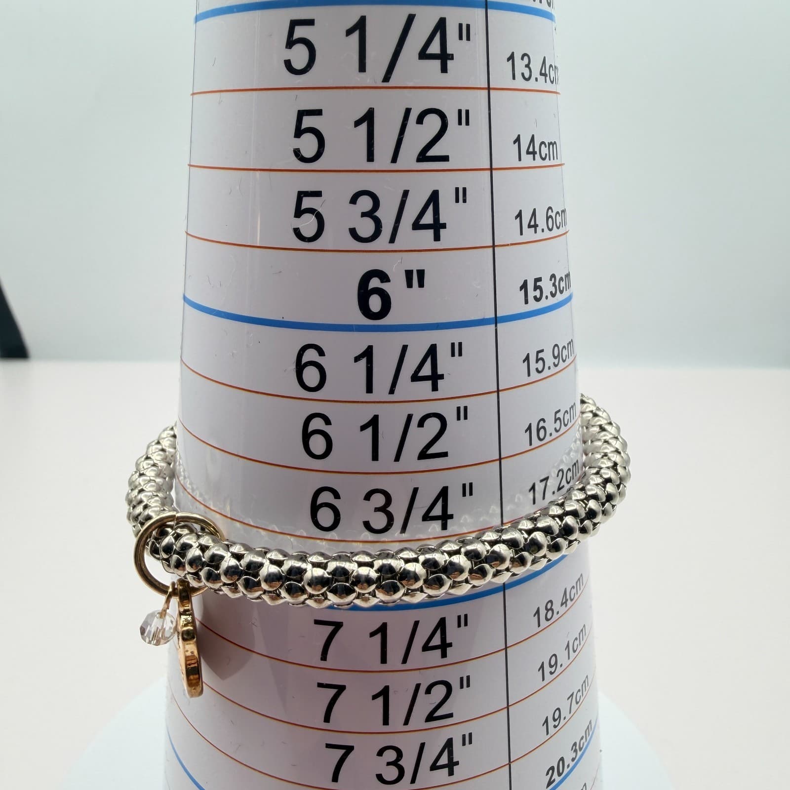 Vintage 90s Silver Tone Life is Juicy Charm Bracelet Women's Classic Jewelry - Thumbnail 9