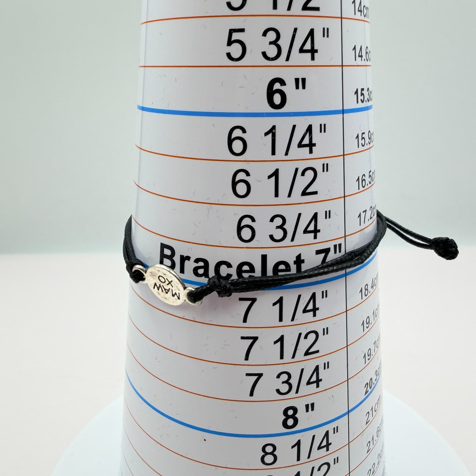 Vintage Y2K Silver Tone Black Cord Compass Bracelet Boho Unisex Classic Jewelry - Thumbnail 8