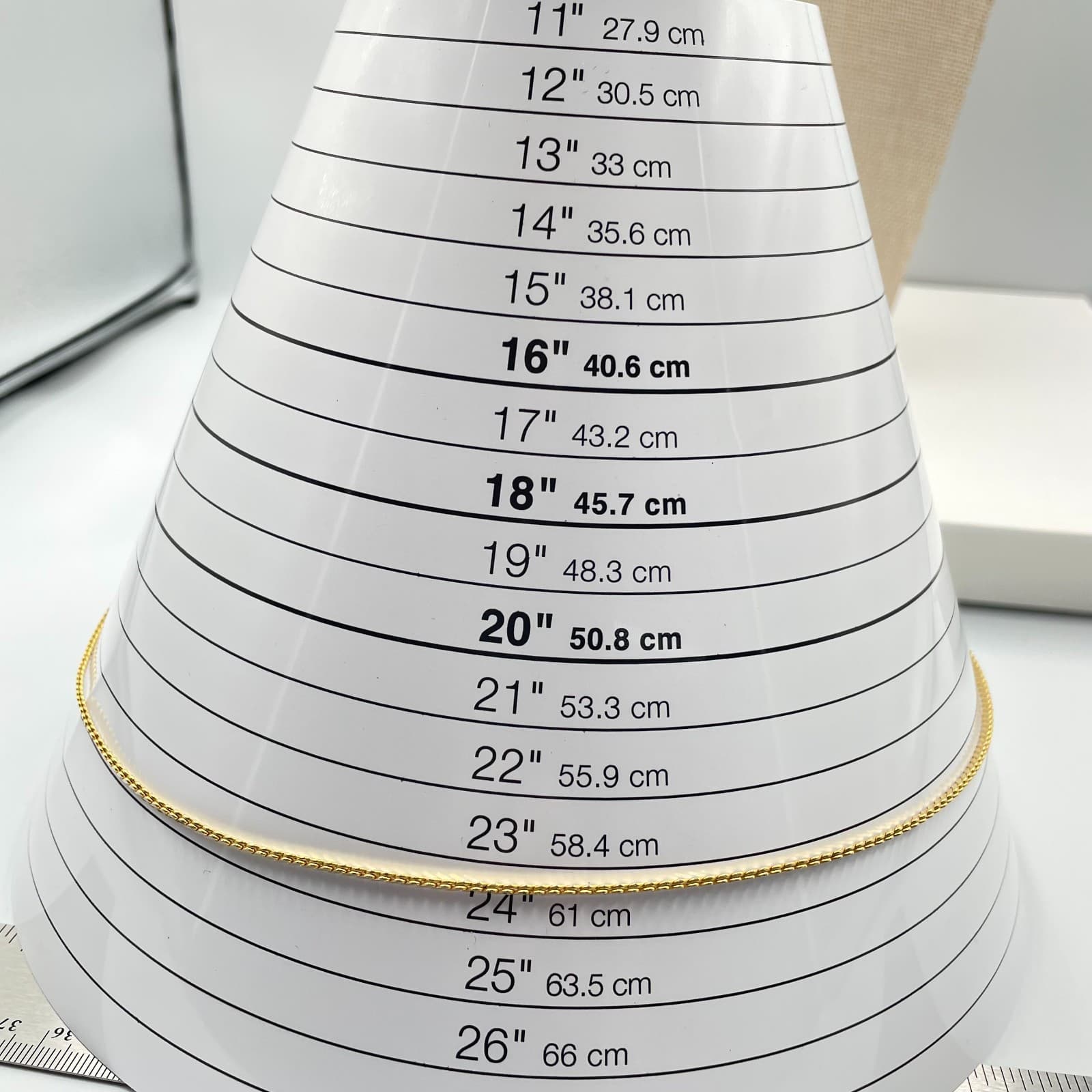 Vintage Gold Tone Classic Fashion Unisex Franco Chain Opera Push Lock Necklace - Thumbnail 8