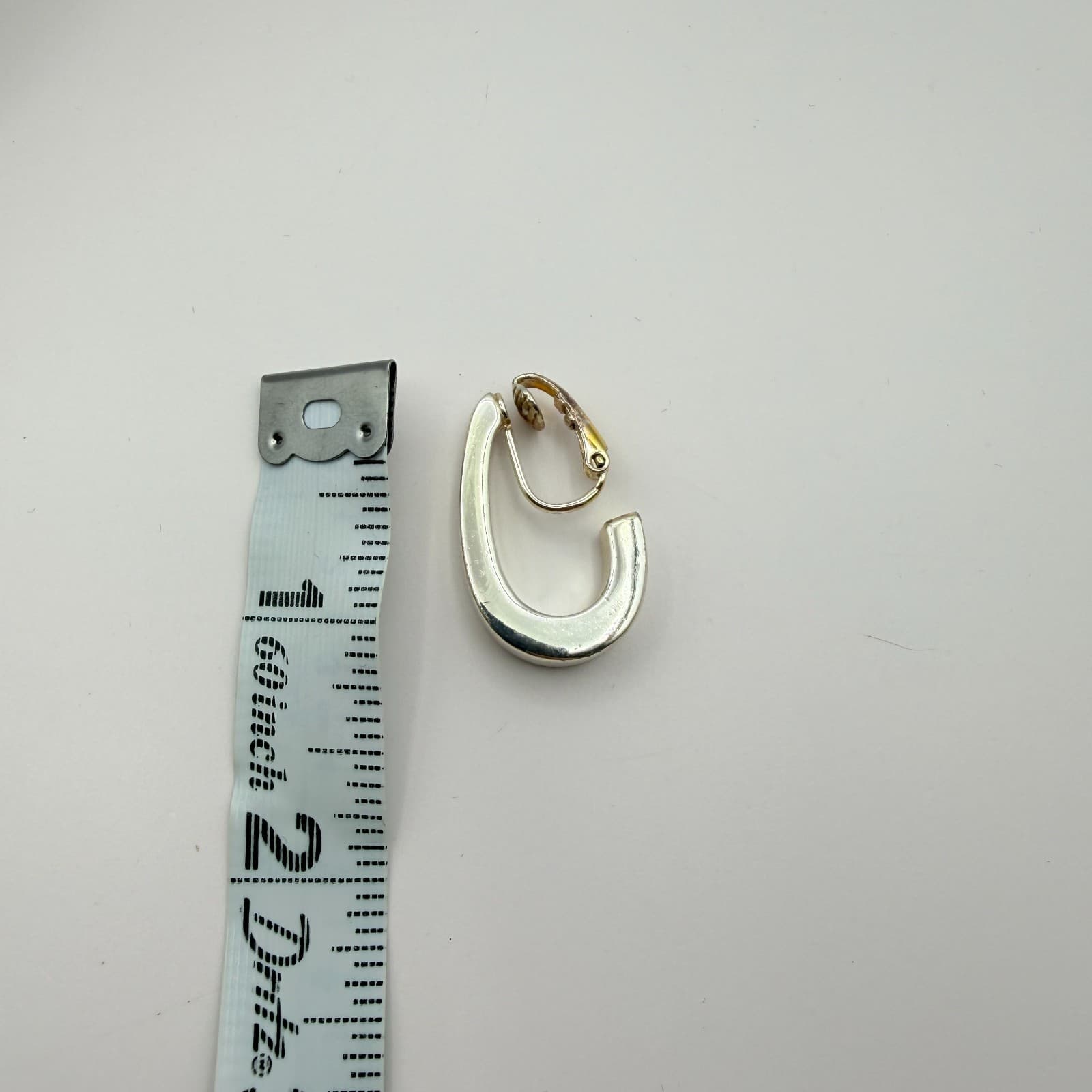 Vintage Y2K Silver Tone Geometric Rectangle Hoop Earrings Set Women's Jewelry - Thumbnail 10