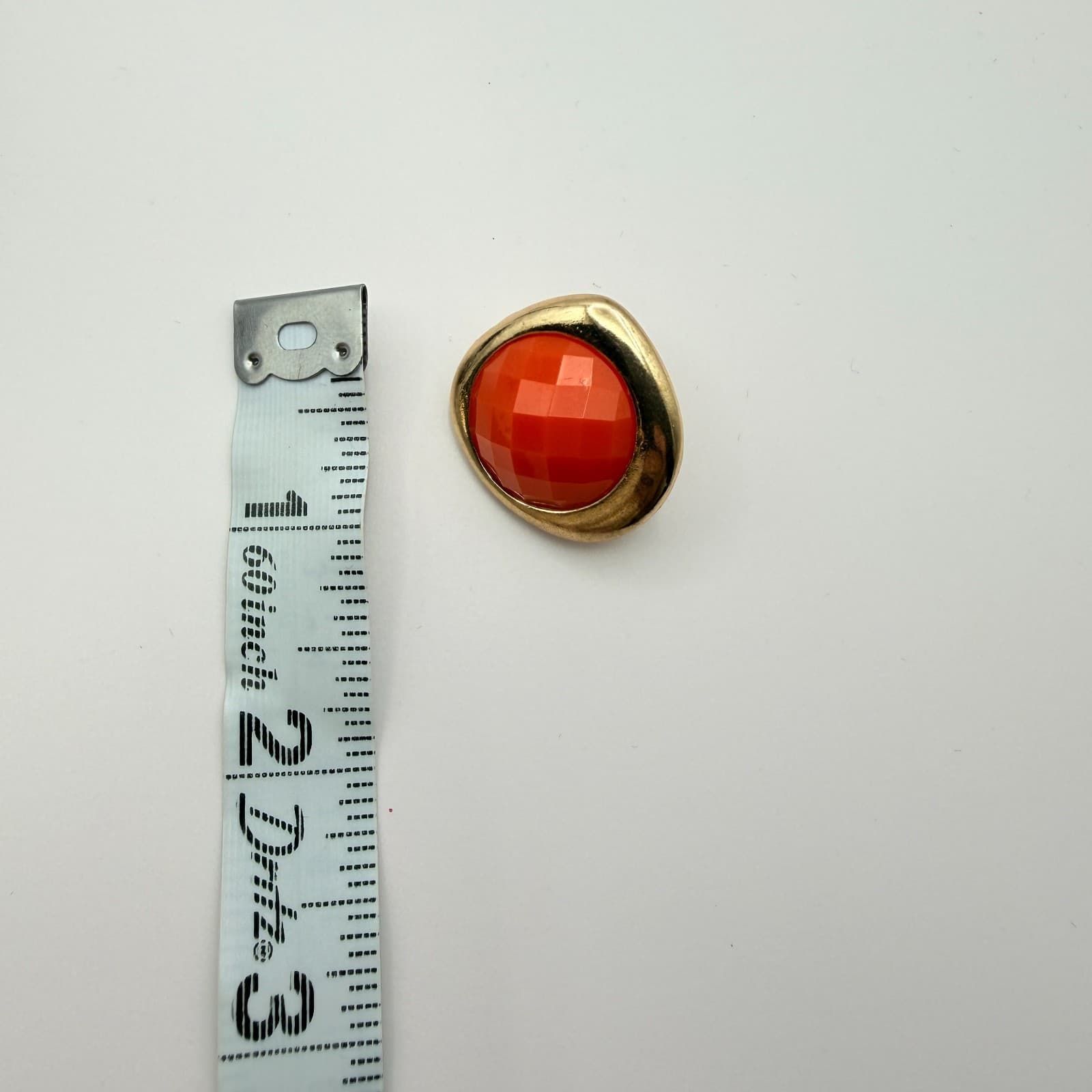 Vintage Y2K Gold Tone Red Glass Earrings Set Women's Classic Fashion Jewelry - Thumbnail 8