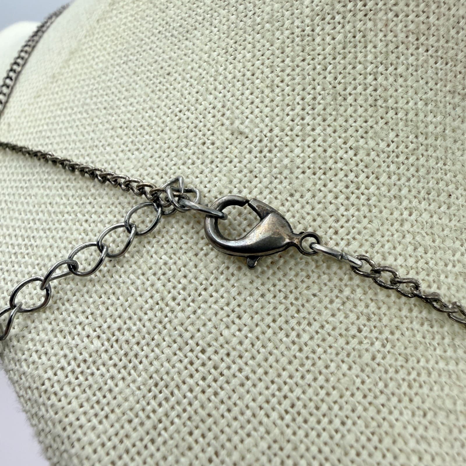 Vintage Y2K Silver Tone Peacock Pendant Necklace Boho Women's Classic Jewelry - Thumbnail 7