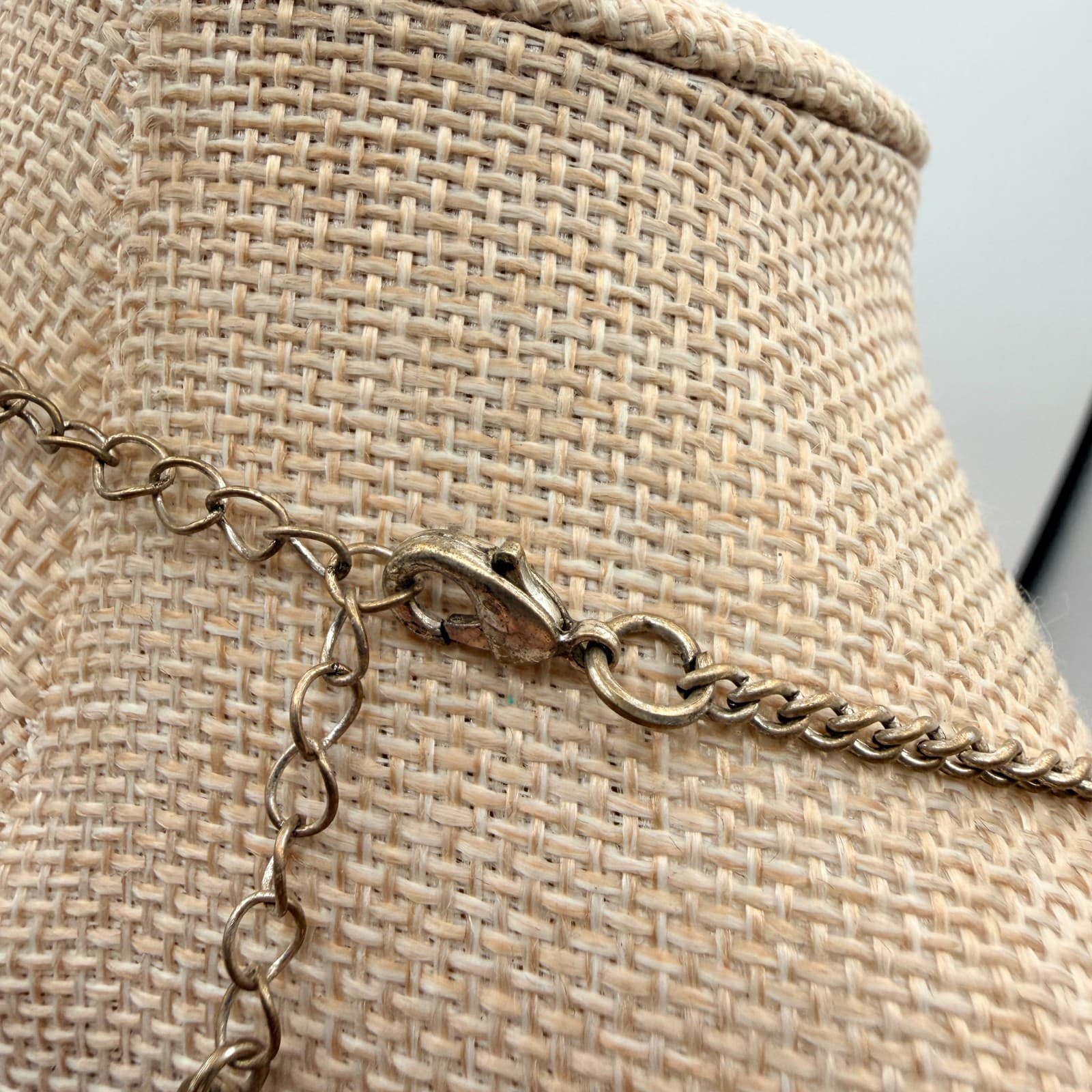 Vintage Y2K Howlite Tassel Bib Necklace Statement Boho Women's Classic Jewelry - Thumbnail 7