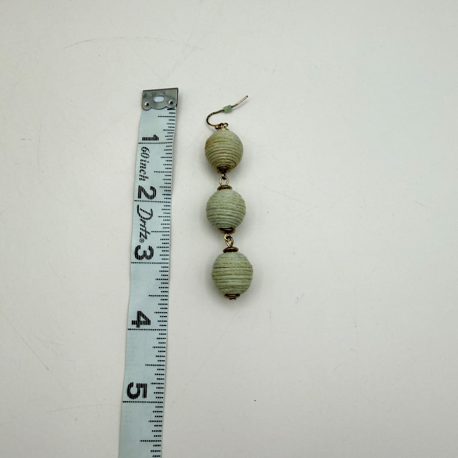 Vintage Y2K Blue Glass Beaded Dreamcatcher Feather Earrings Set 3 Pair Jewelry - Thumbnail 10