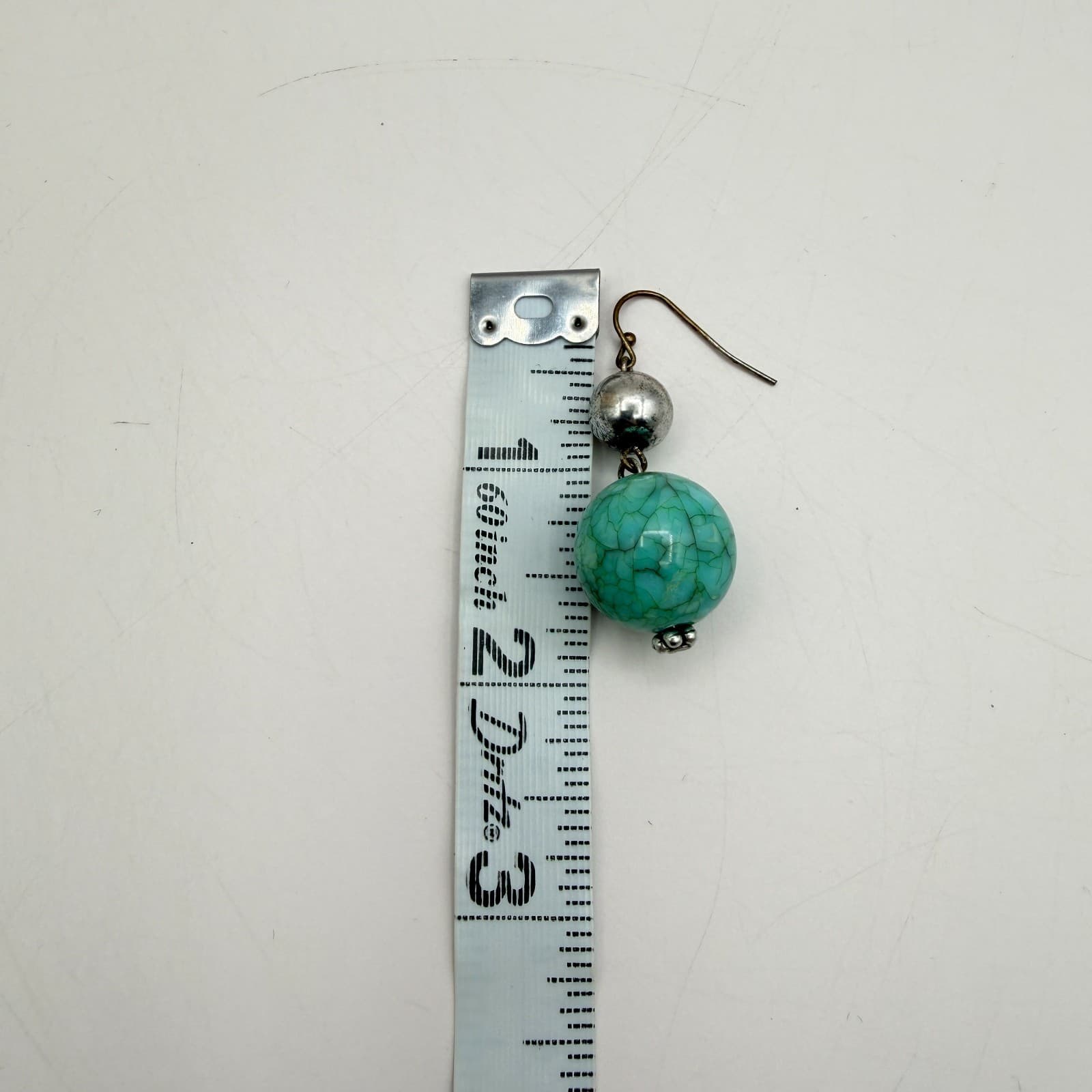 Vintage Y2K Blue Glass Beaded Dreamcatcher Feather Earrings Set 3 Pair Jewelry - Thumbnail 12