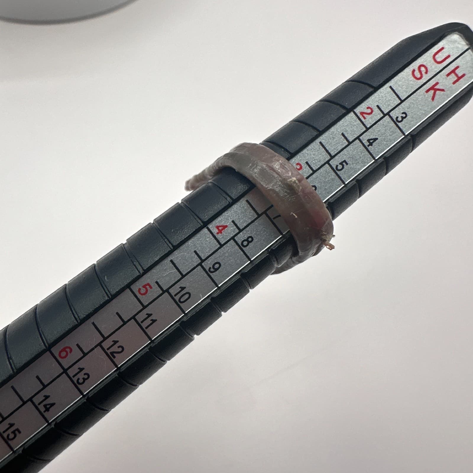 Vintage 80s Carved Water Buffalo Horn Ring Organic Sculptural Statement Jewelry - Thumbnail 7