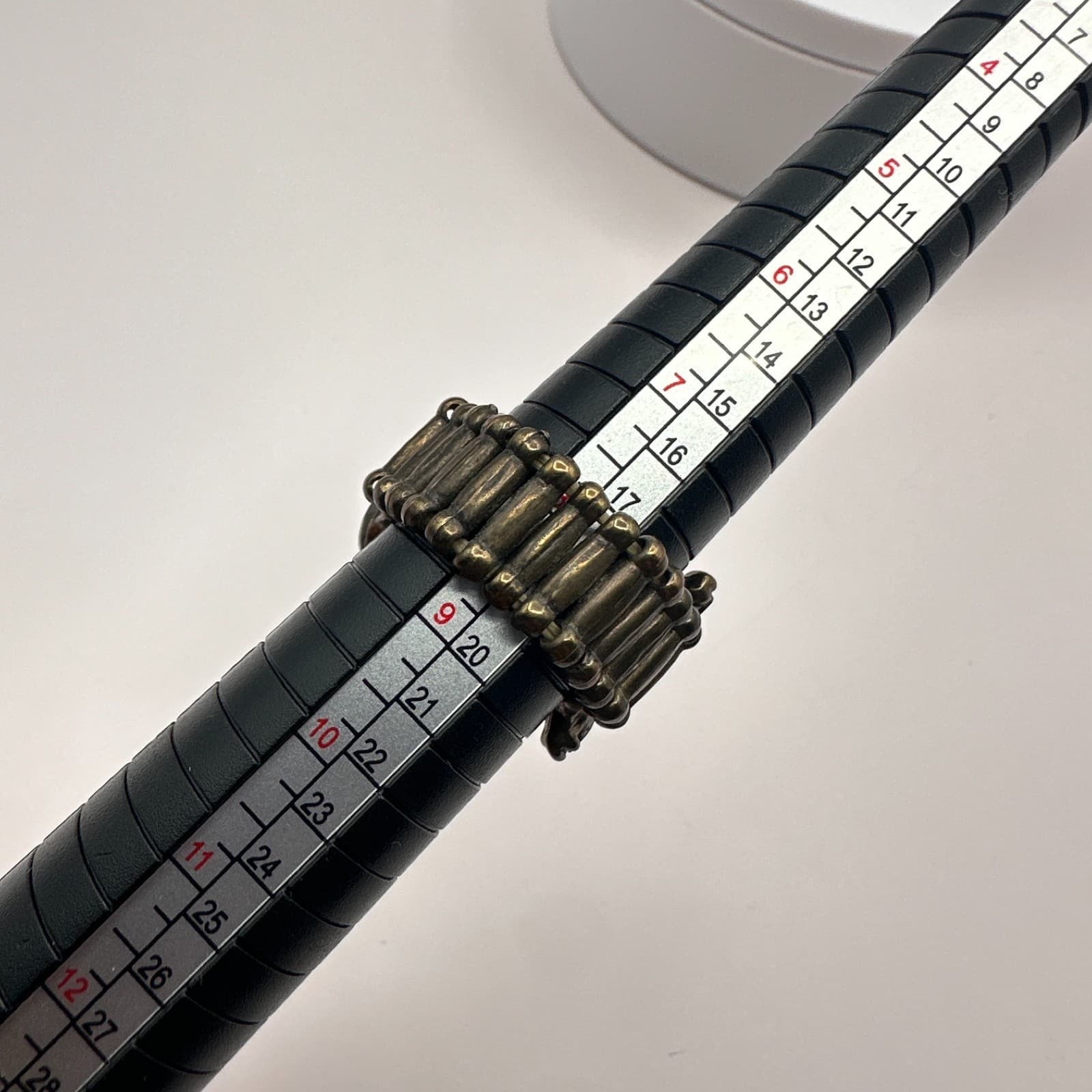 Vintage 90s Marquise Cut Rhinestone Stretch Statement Ring Paparazzi Jewelry - Thumbnail 7