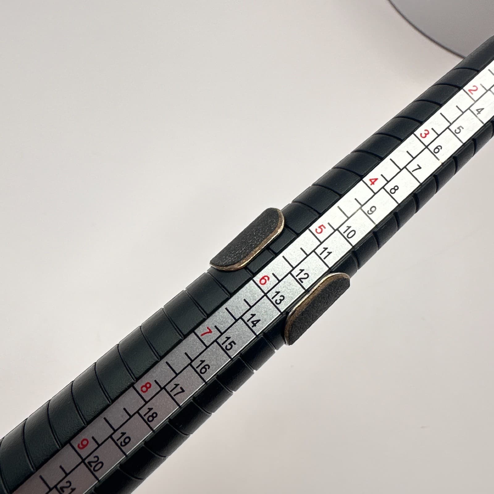 Vintage 90s Black Sandblast Texture Band Ring Matte Statement Classic Jewelry - Thumbnail 5