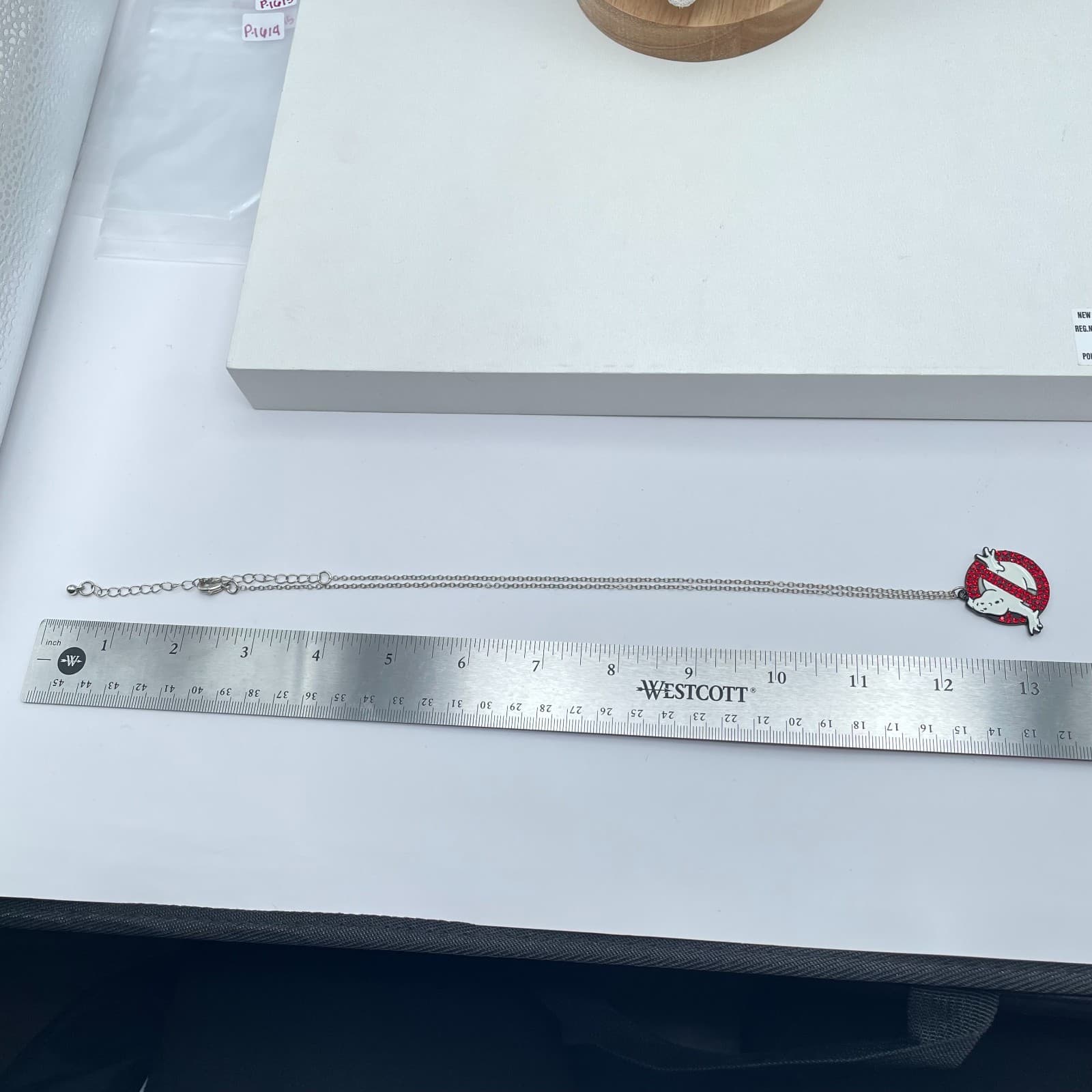 Vintage Ghostbusters "No Ghost" Pendant Necklace Collectors Movie Merch - Thumbnail 8