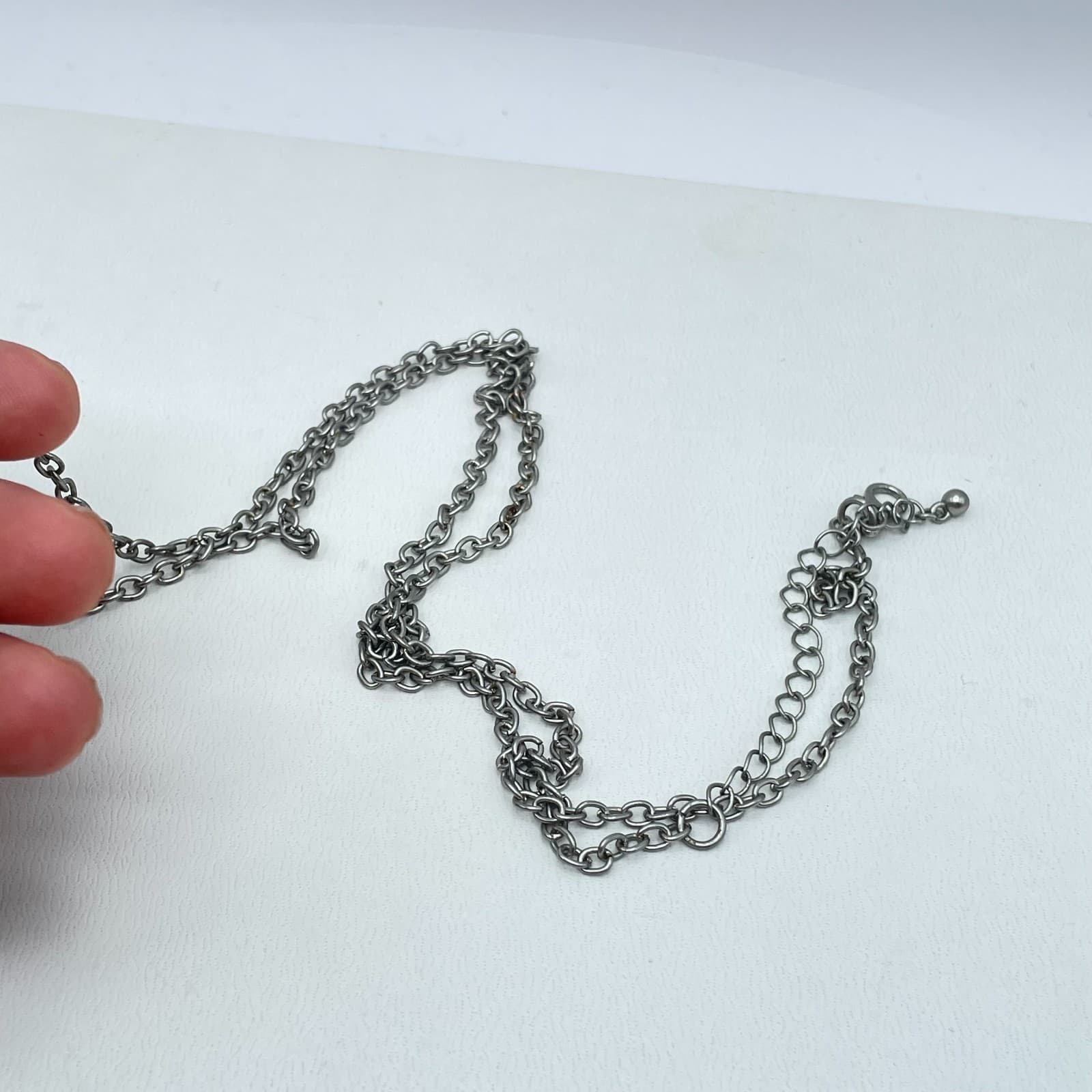 Y2K Silver Tone Filigree Heart Locket Necklace Scroll Design Romantic Pendant - Thumbnail 11