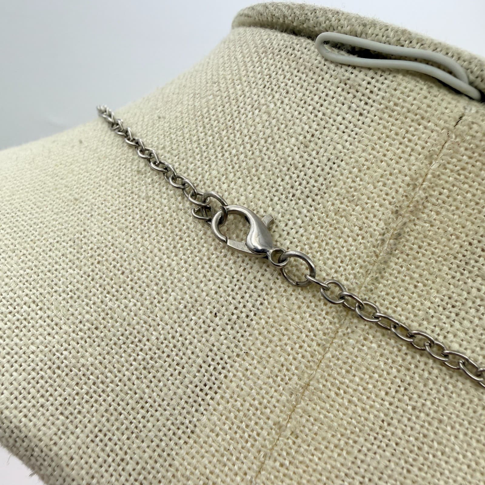 Vintage 90s Silver Tone Filigree Flower Pendant Necklace Boho Scroll Mandala - Thumbnail 7