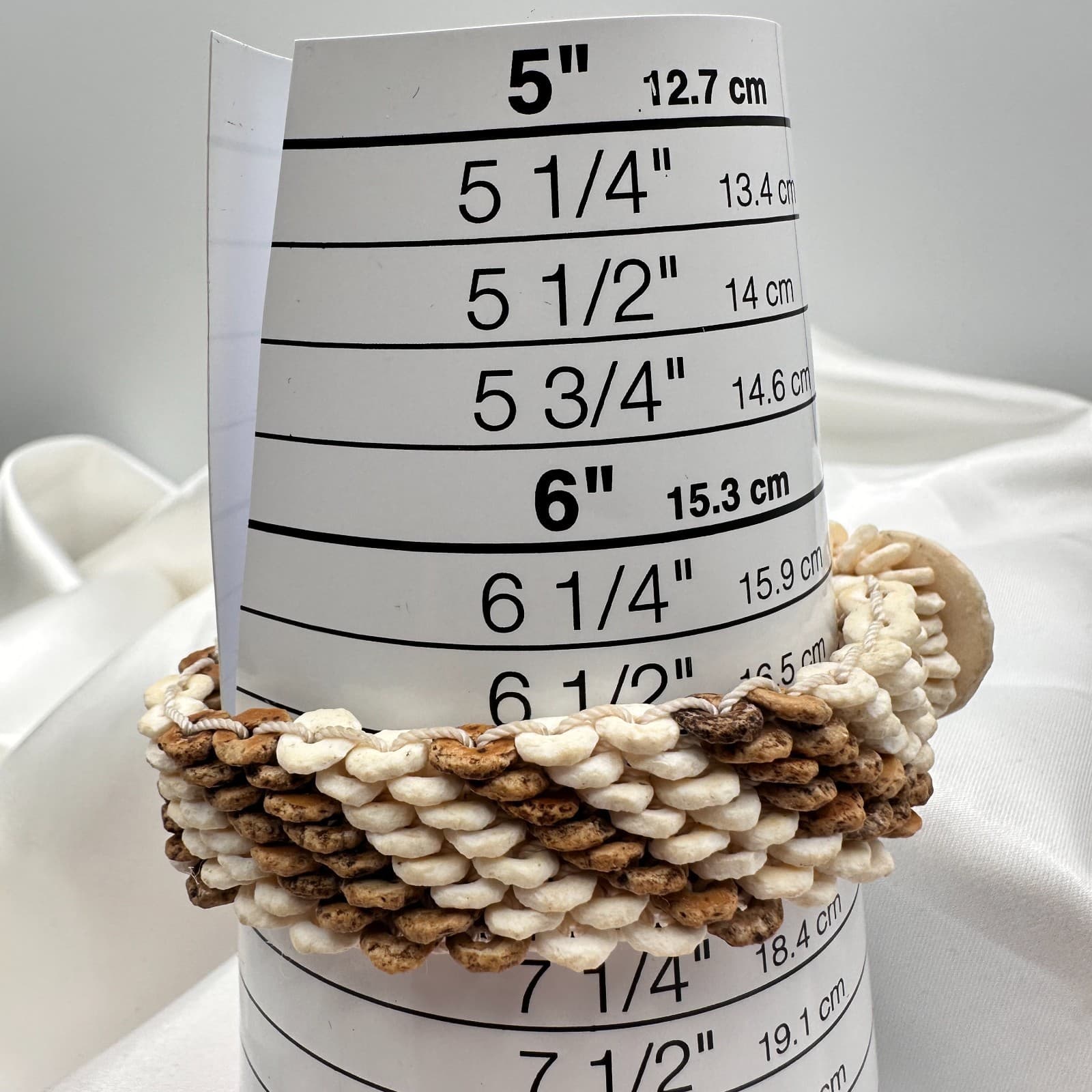 Vintage Y2K Beaded Disc Shell Bracelet Boho Women's Classic Fashion Jewelry - Thumbnail 10