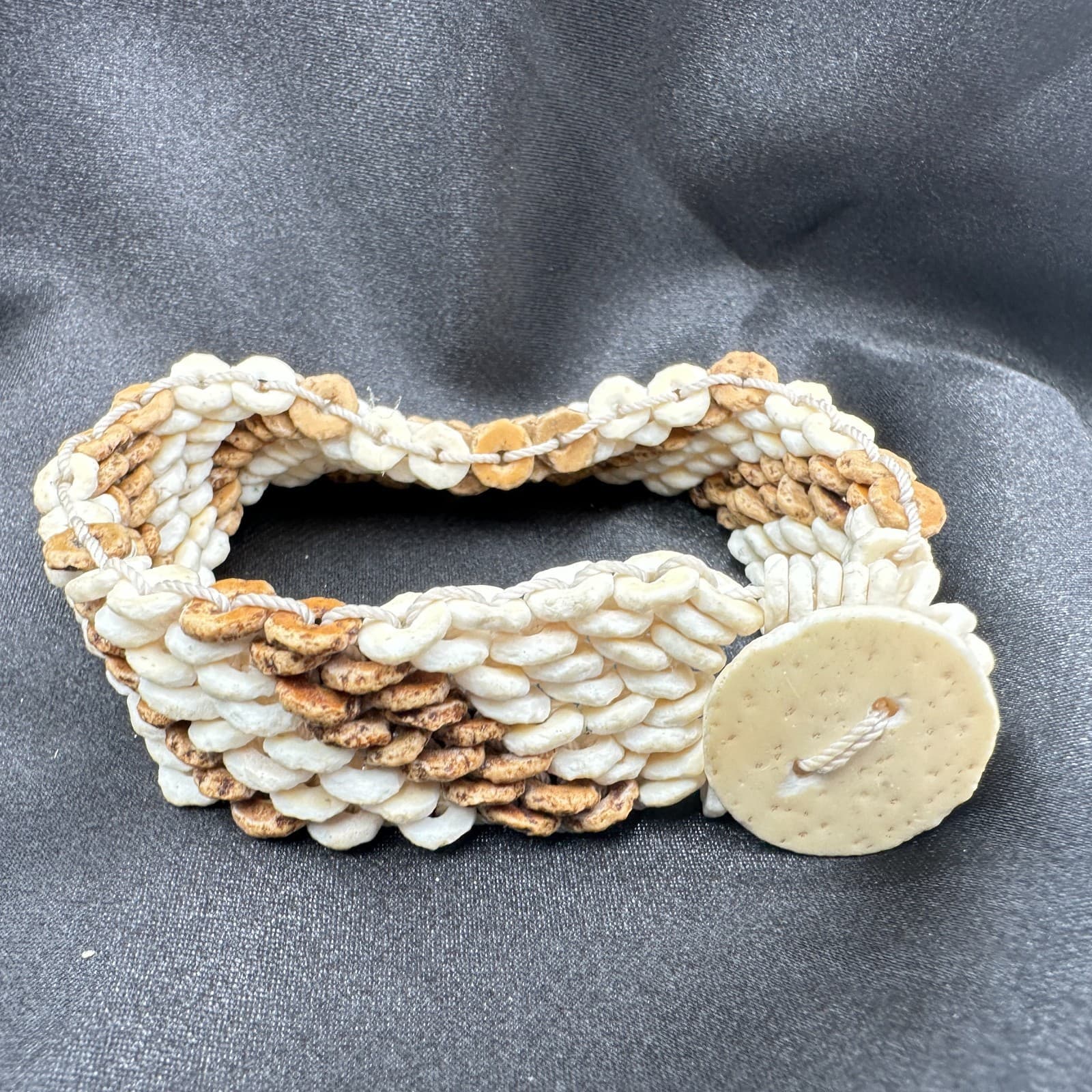 Vintage Y2K Beaded Disc Shell Bracelet Boho Women's Classic Fashion Jewelry - Thumbnail 6