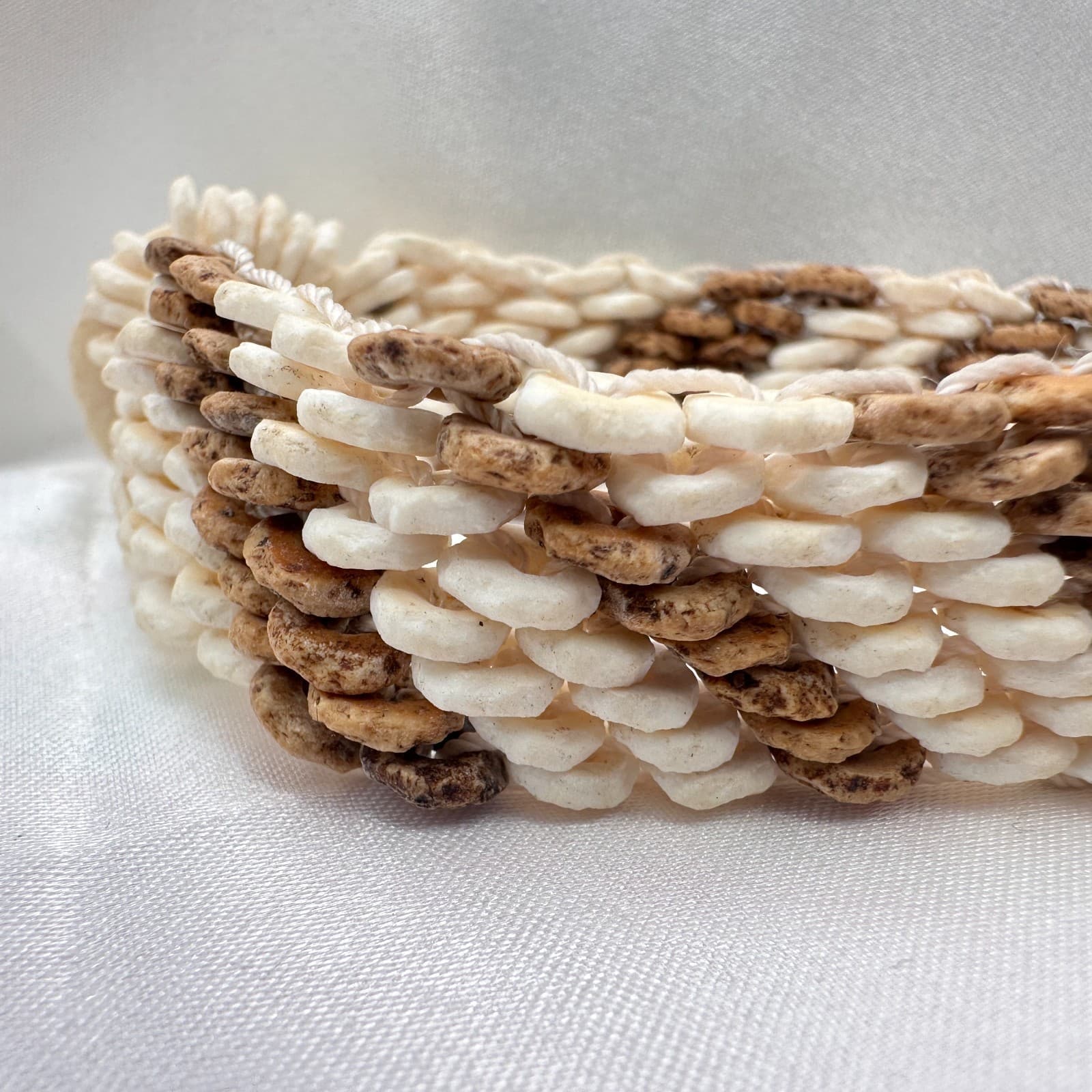 Vintage Y2K Beaded Disc Shell Bracelet Boho Women's Classic Fashion Jewelry - Thumbnail 3