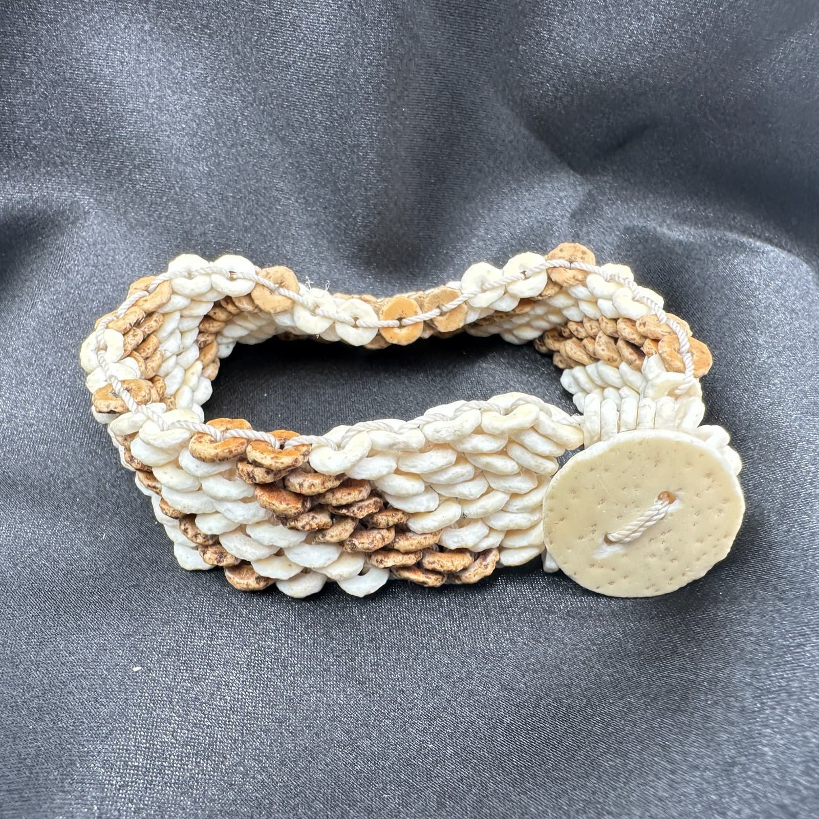 Vintage Y2K Beaded Disc Shell Bracelet Boho Women's Classic Fashion Jewelry - Thumbnail 8