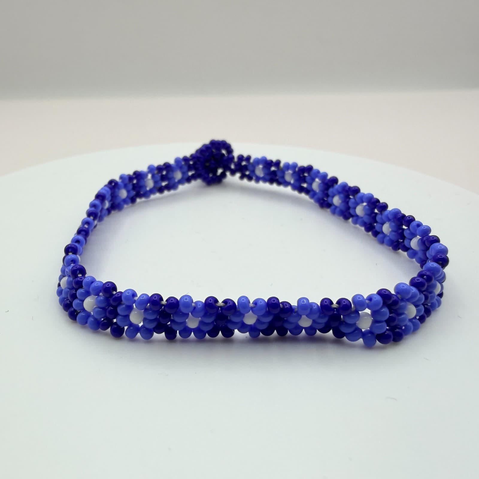 Vintage Y2K Glass Beaded Bracelet Boho Retro Women's Classic Fashion Jewelry - Thumbnail 2